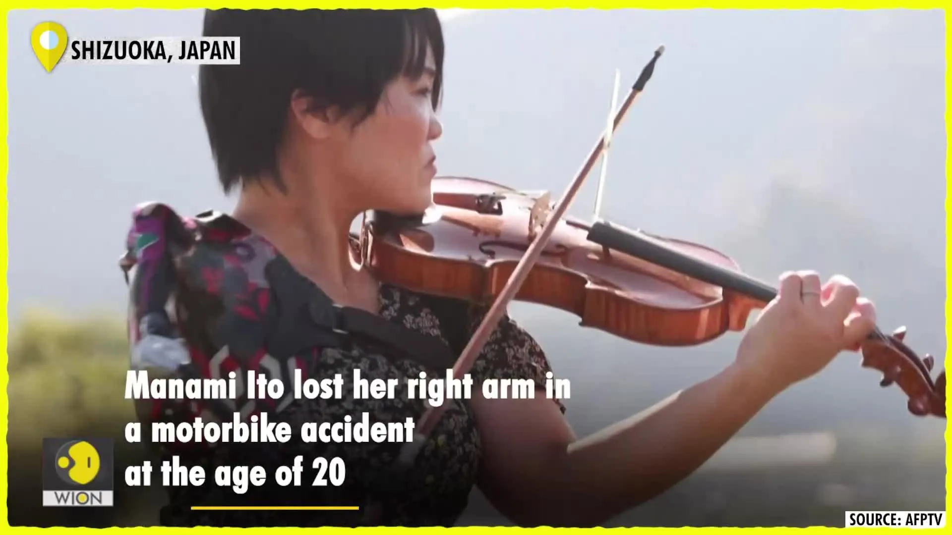 Paralympian, nurse, musician: Manami Ito, Japan's show-stealing violinist
