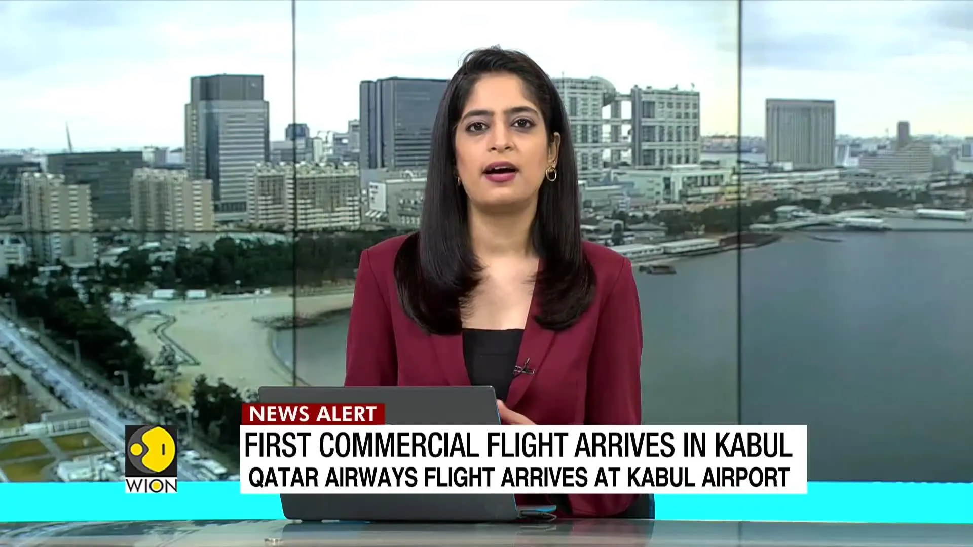 First commercial flight arrives at Kabul airport
