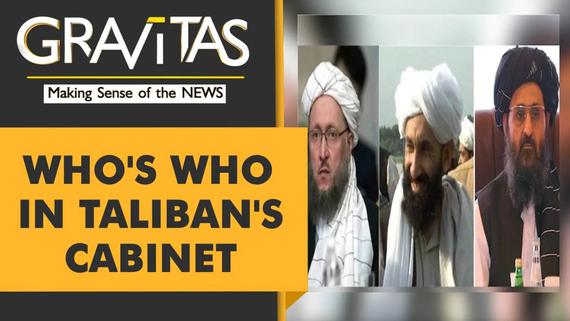 Gravitas: The key players in Taliban's cabinet