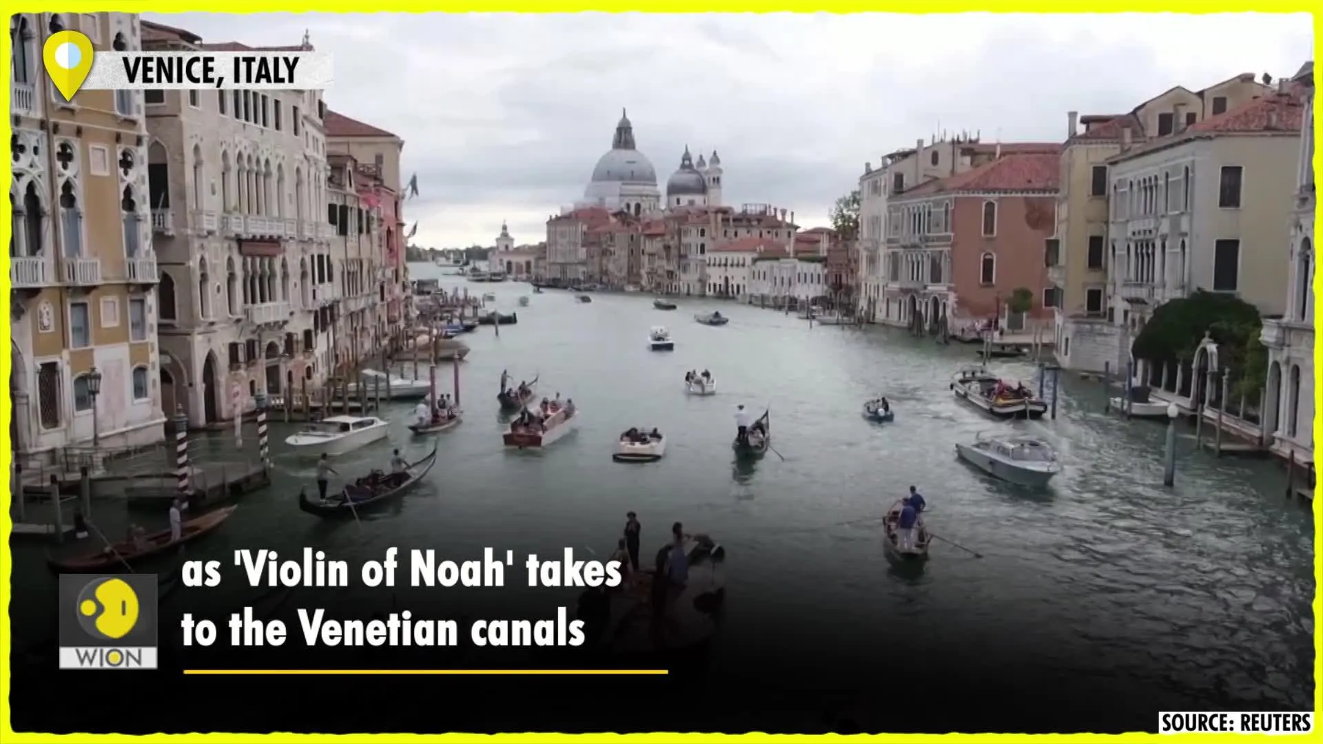 Violin of Noah' makes its maiden voyage in Venice
