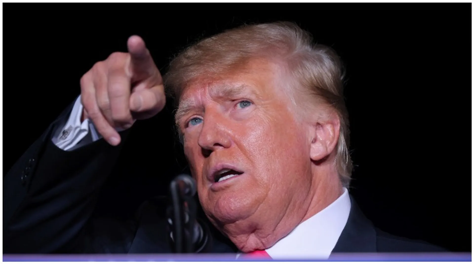 Democratic group says Trump is breaking campaign law by not declaring for 2024