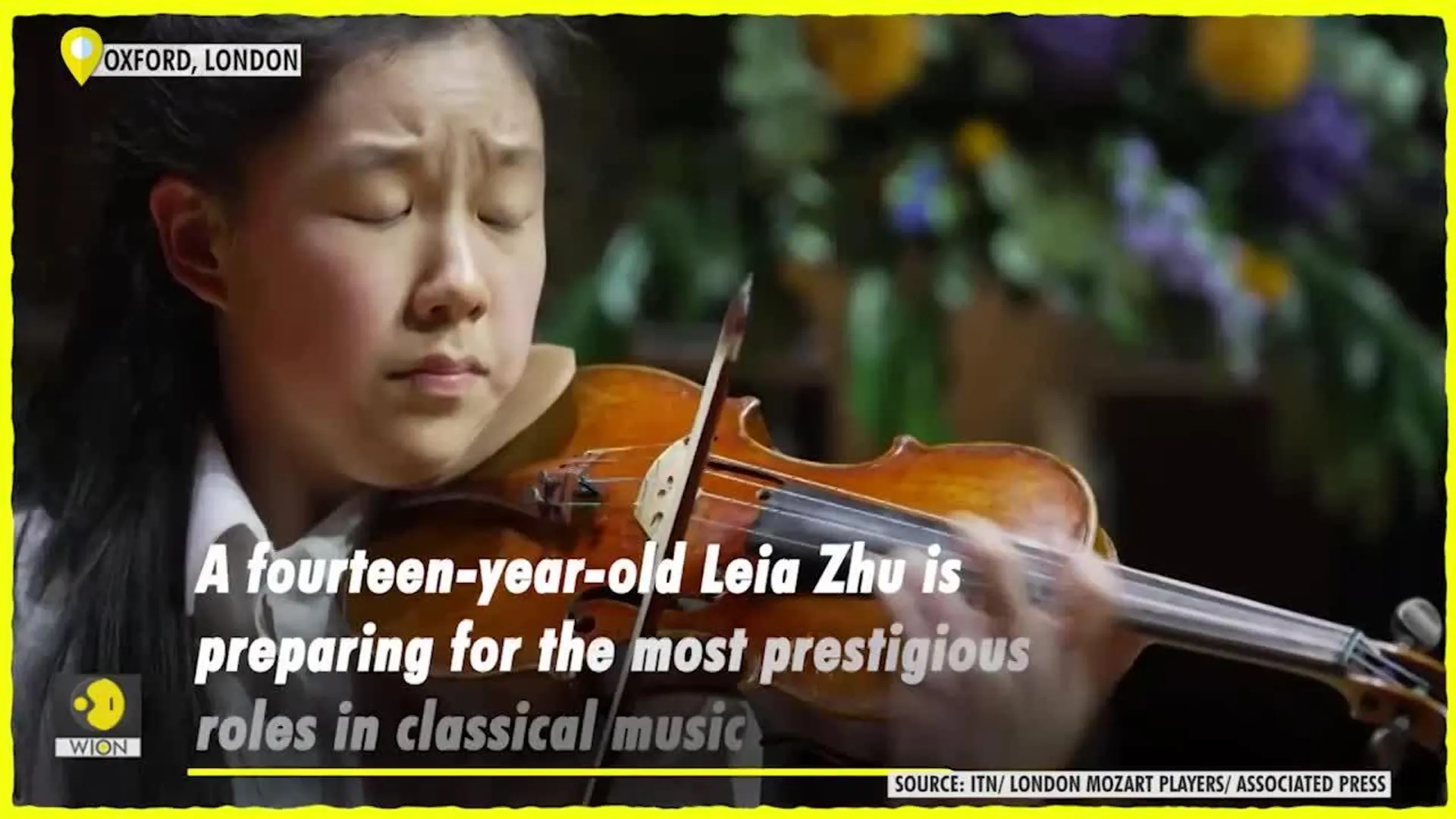 Fourteen-year-old violin prodigy set to wow London audiences