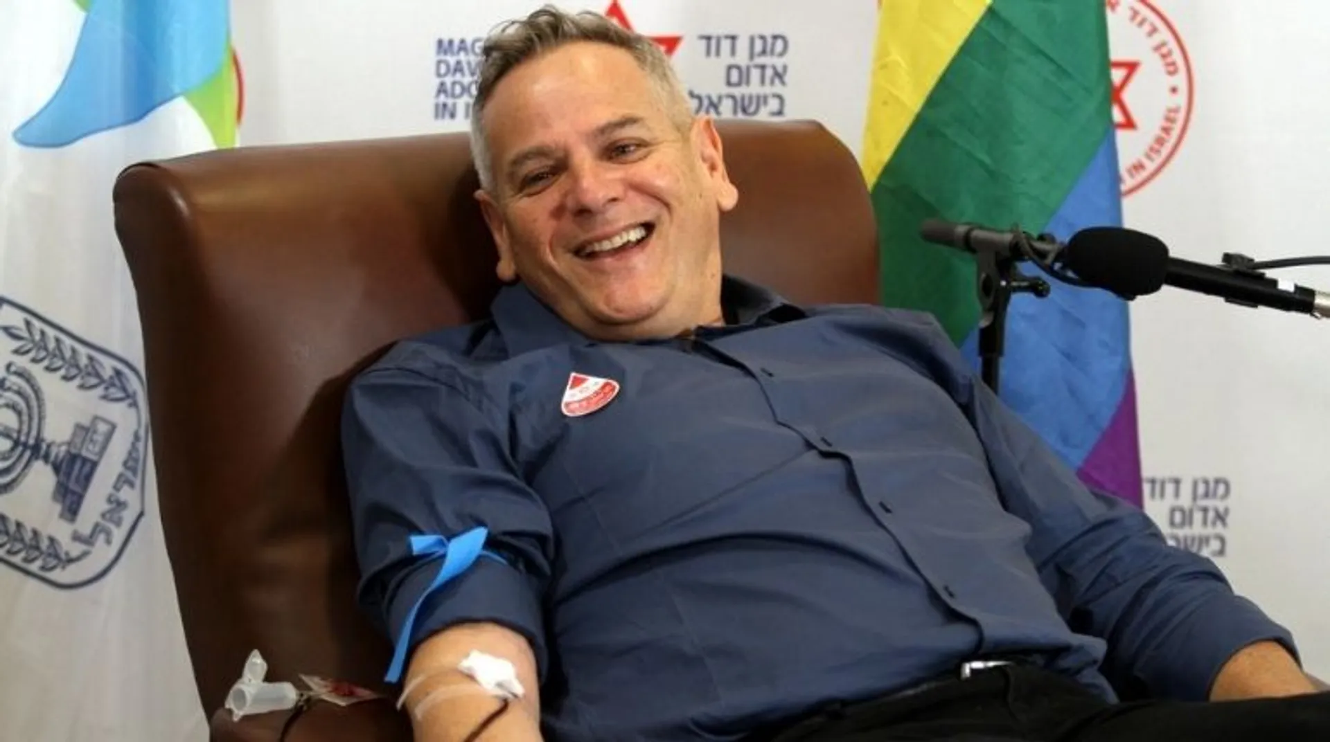 Health minister donates blood after Israel removes discriminatory curbs on gay men