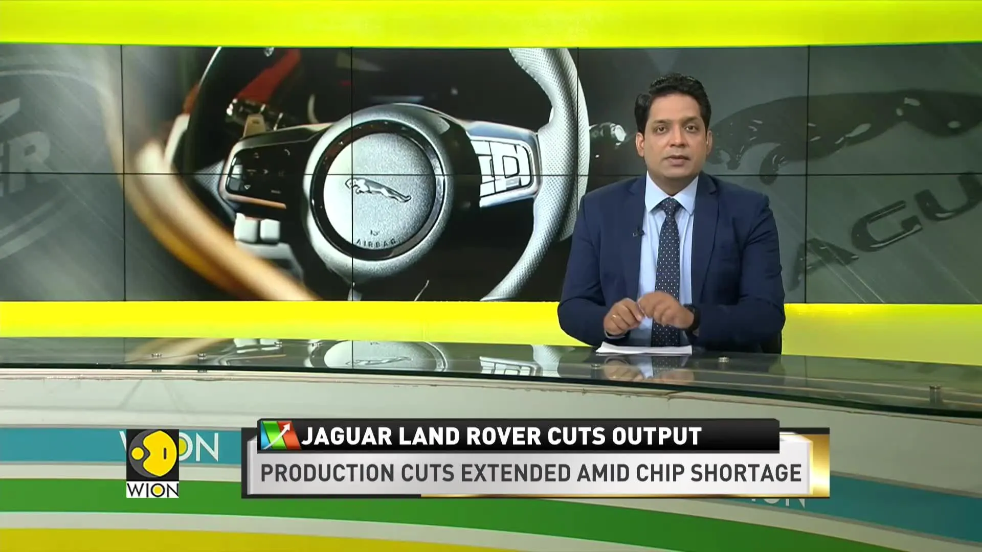 Jaguar Land Rover extends production cuts amid chip shortage