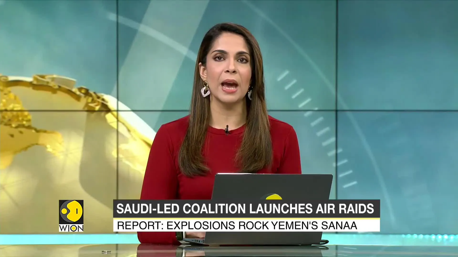 Saudi-led coalition launches air raids, explosions rock Yemen's Sanaa