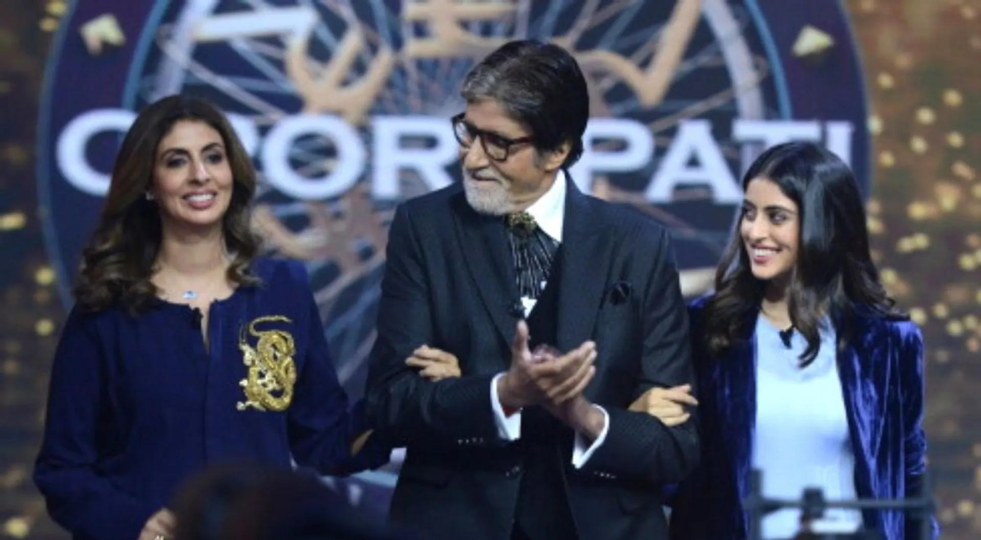 Amitabh Bachchan hosts daughter Shweta, granddaughter Navya Nanda on special episode of KBC