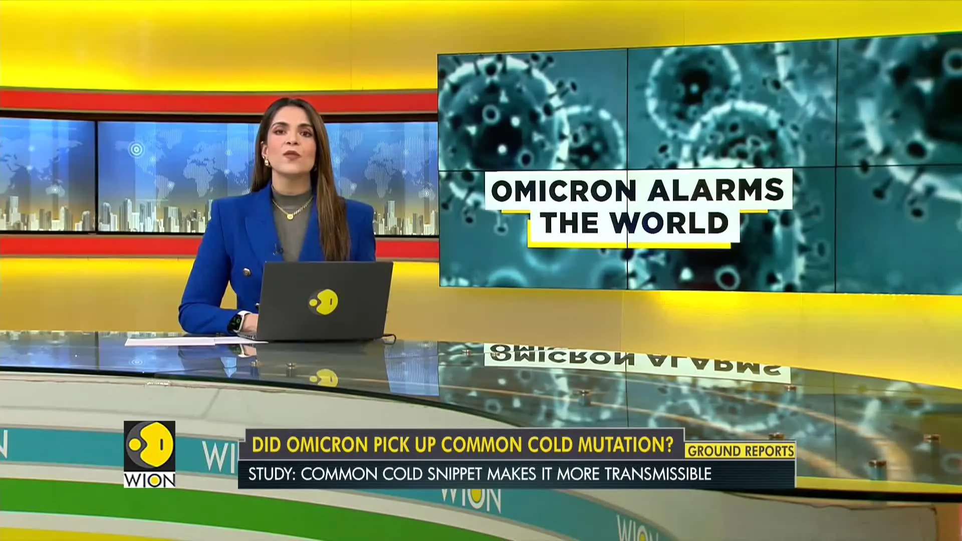 Did omicron pick up common cold mutation?
