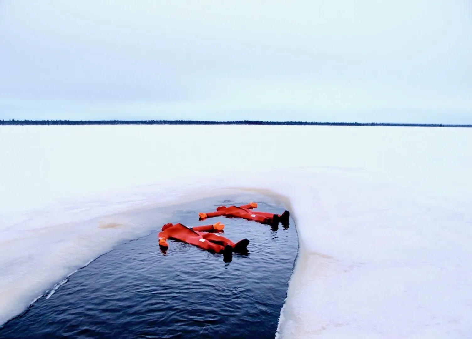Arctic ice floating is Lapland's latest trend