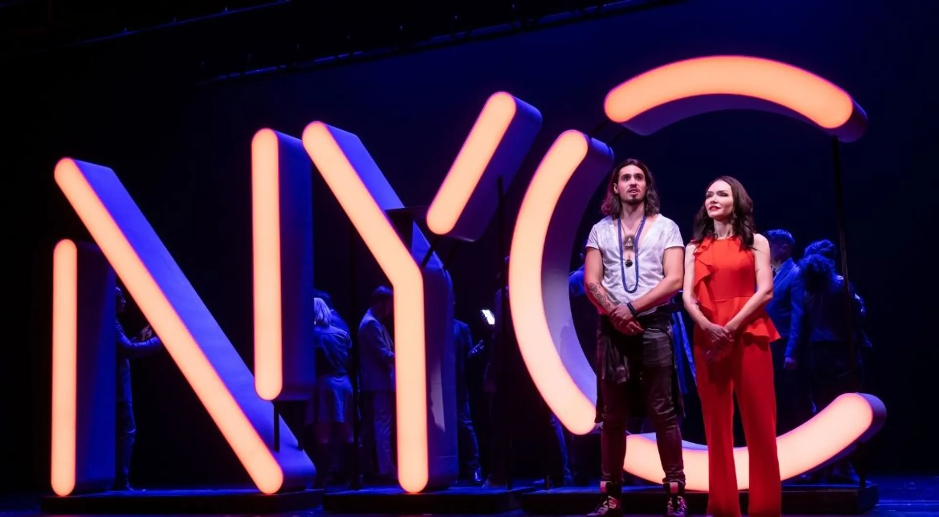 On Broadway stages, the beautiful rooms are empty