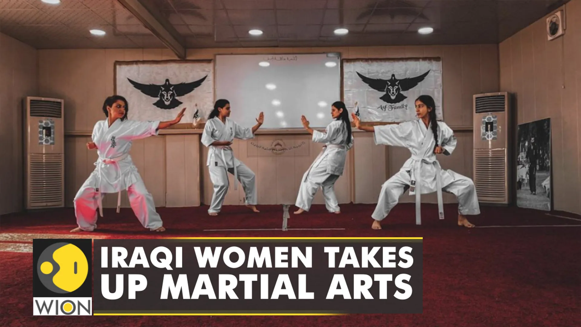 Iraqi women break the norm by taking us martial arts