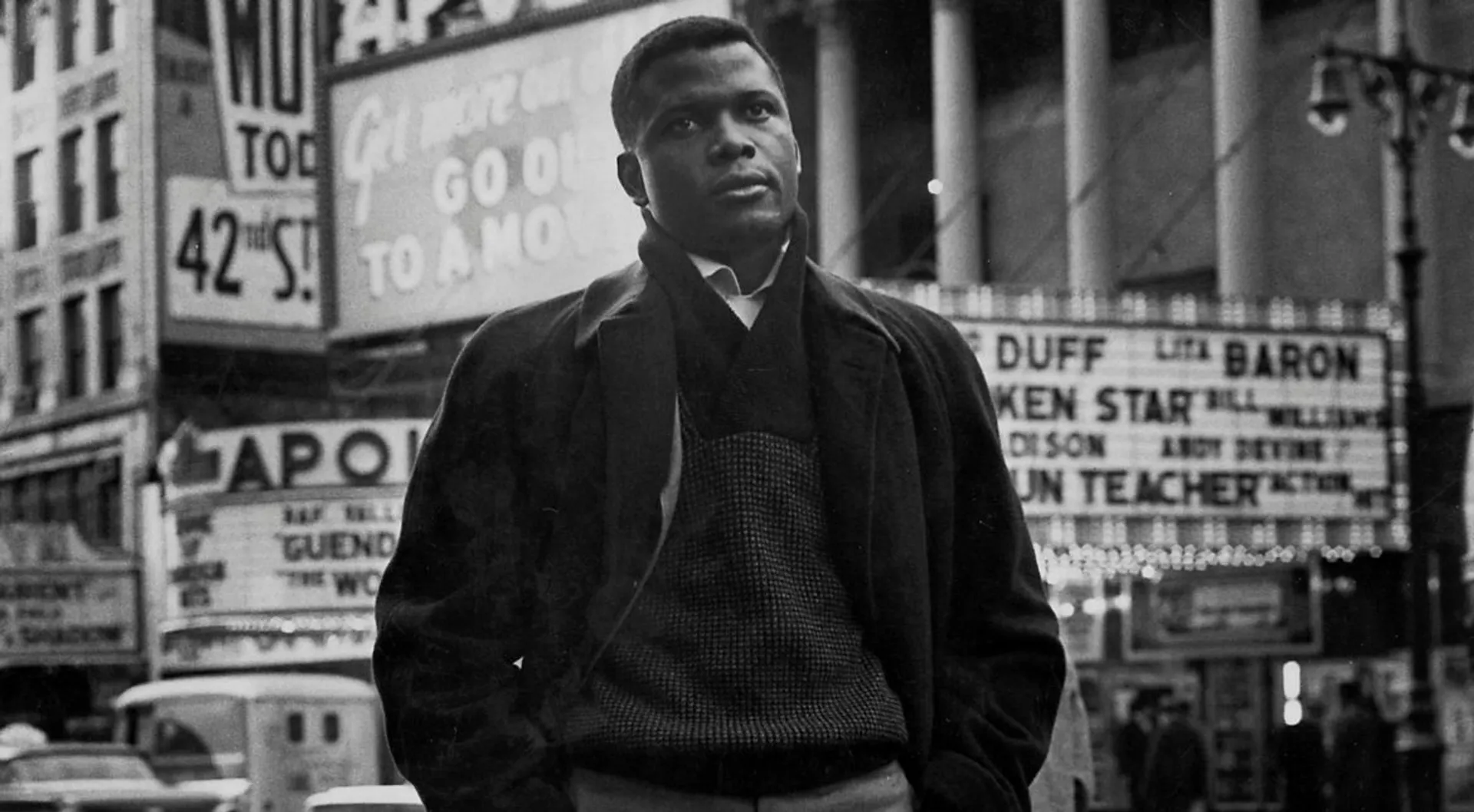 Broadway to dim lights in honour of late artist Sidney Poitier