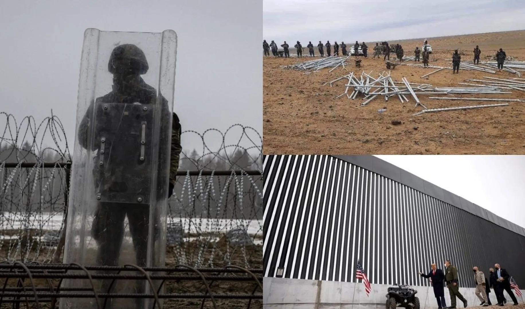 Witness border walls looking to curtail asylum seekers’ entry