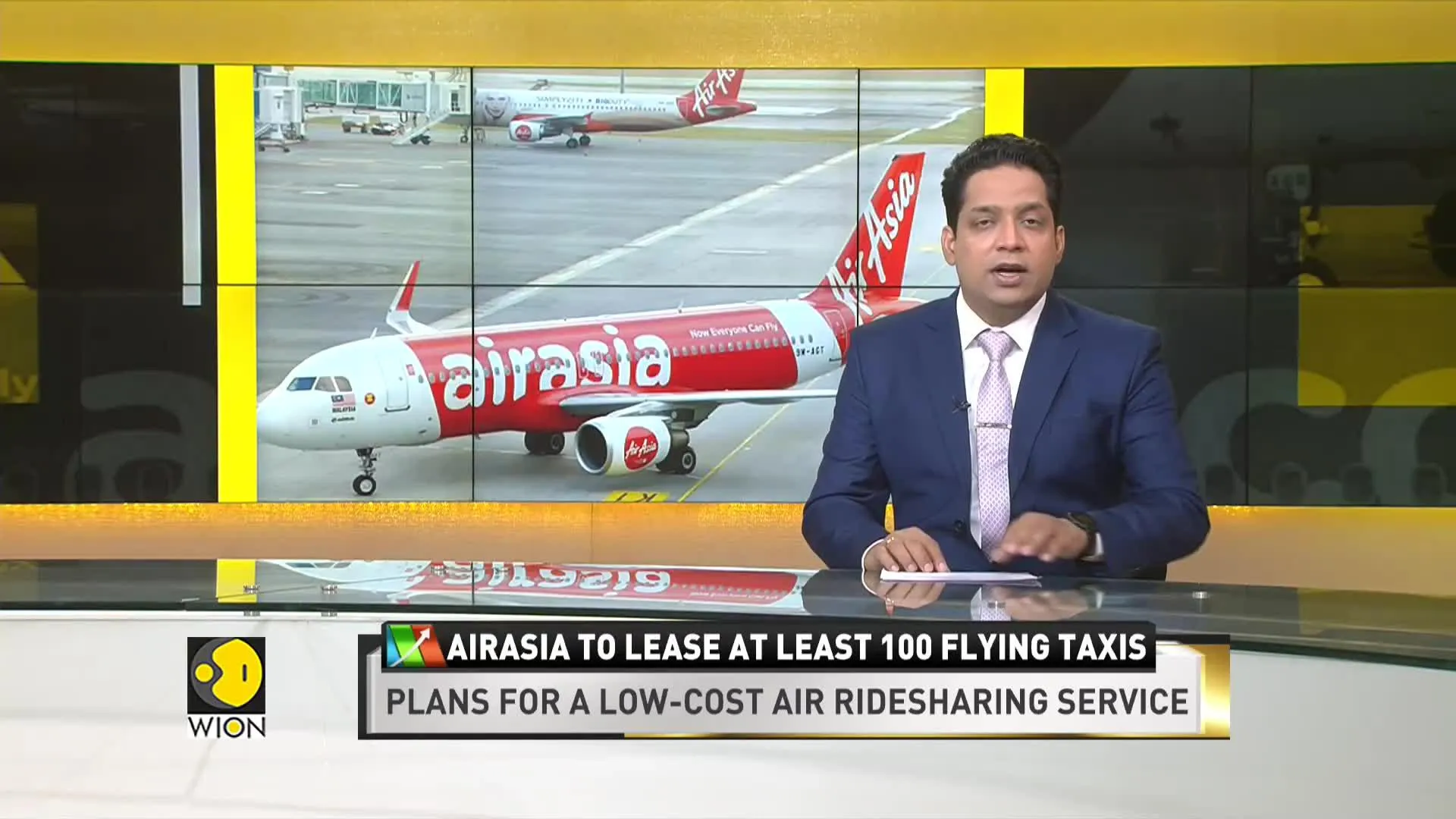 AirAsia to lease at least 100 flying taxis to launch air ridesharing service