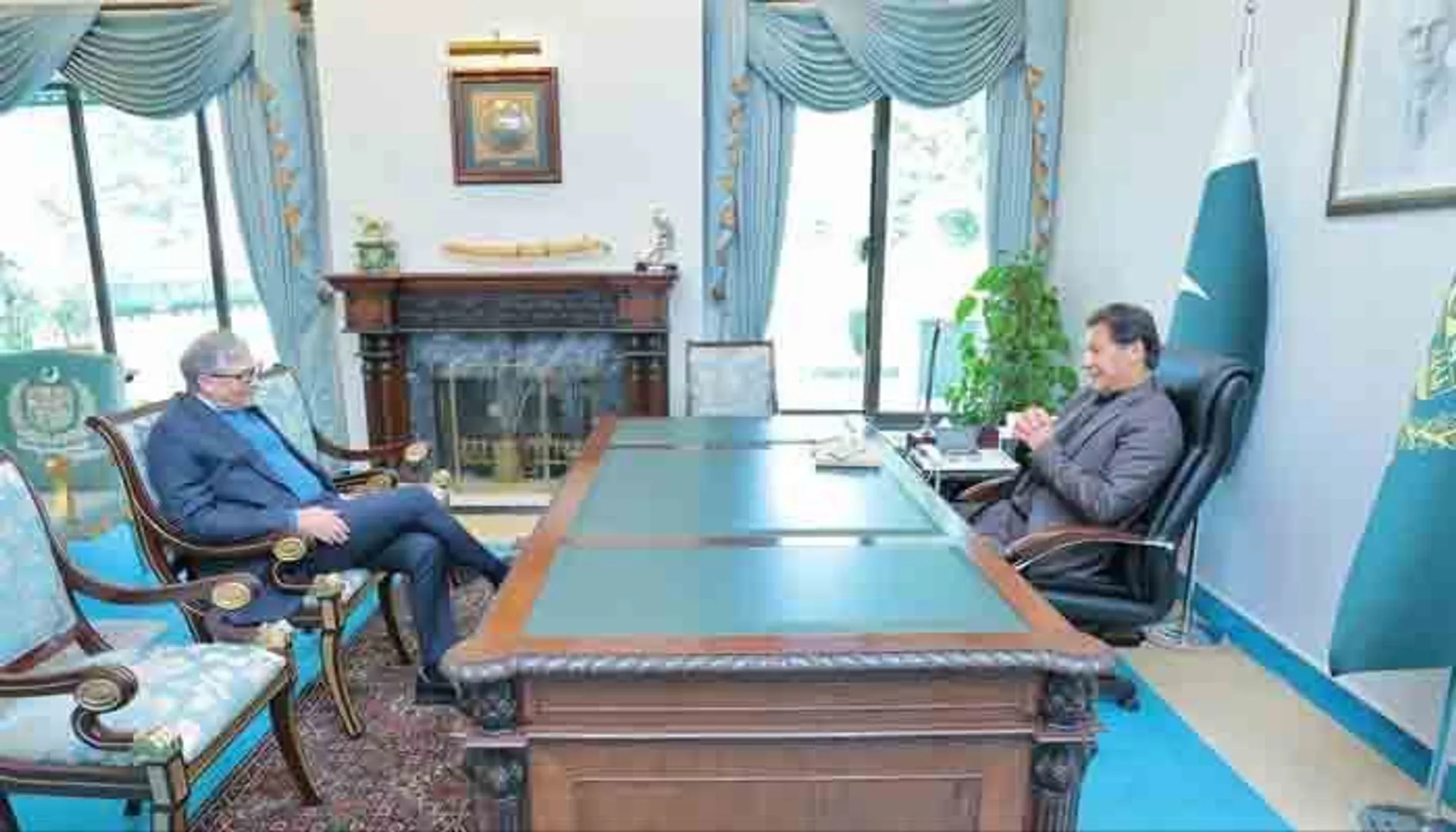 'He is not a subordinate official': PML's Ahsan Iqbal takes a dig at Imran Khan during Bill Gates' visit