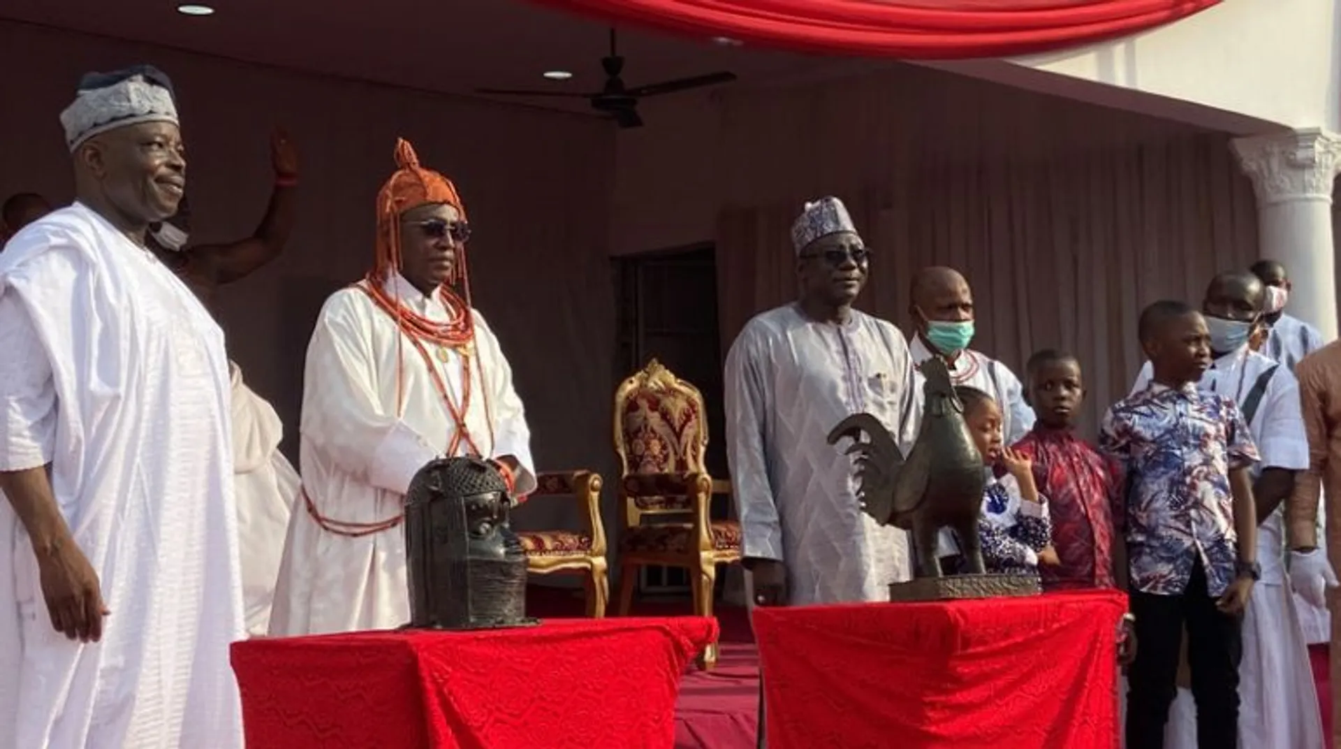 Nigeria's looted Benin bronzes returned, more than a century later