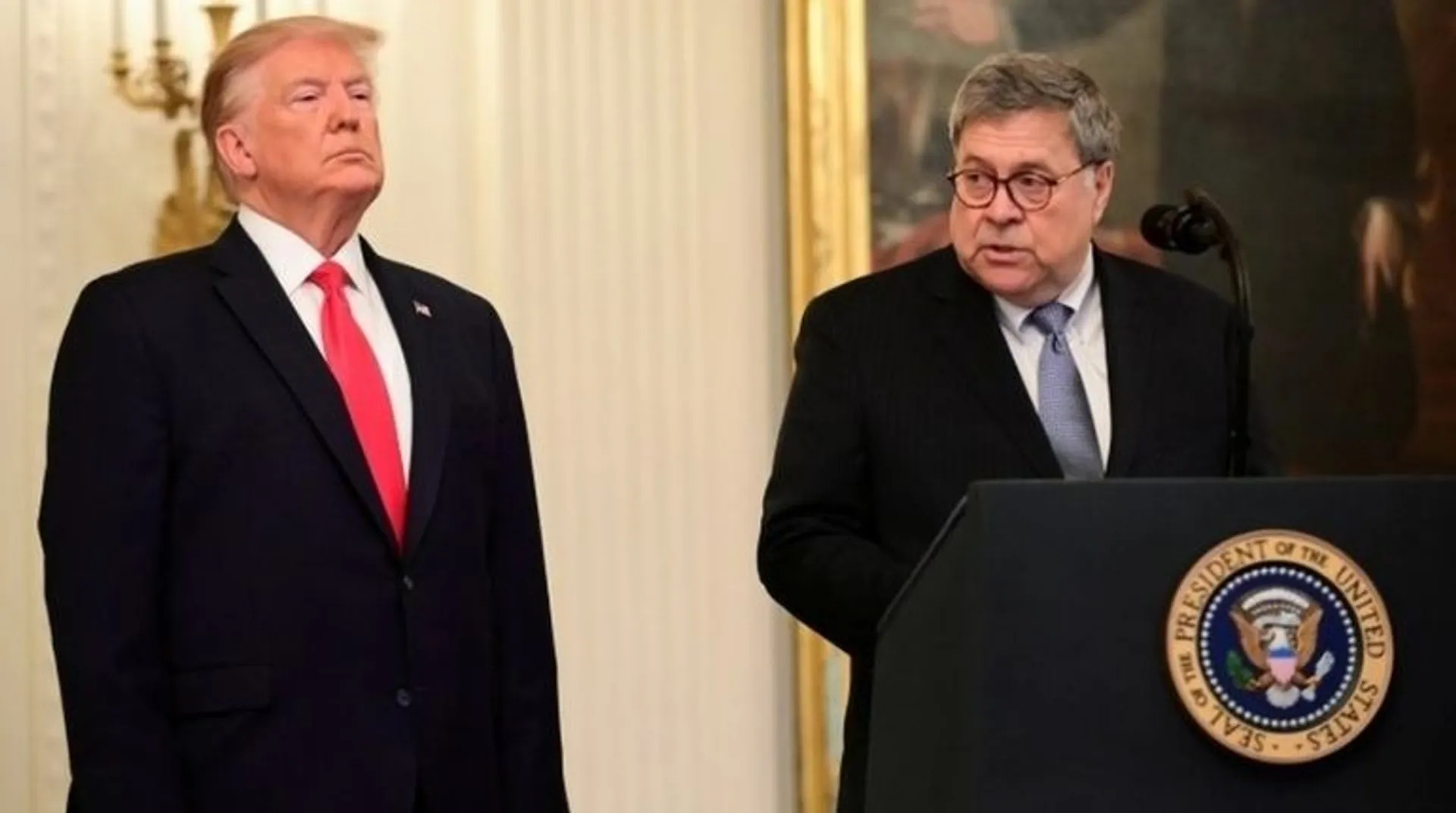 Barr rebukes Trump as âoff the railsâ in new memoir