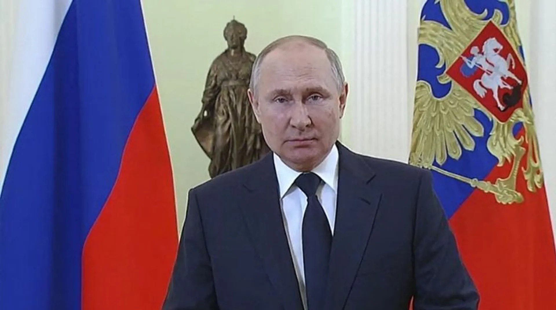 Vladimir Putin accuses West of trying to cancel Russian culture