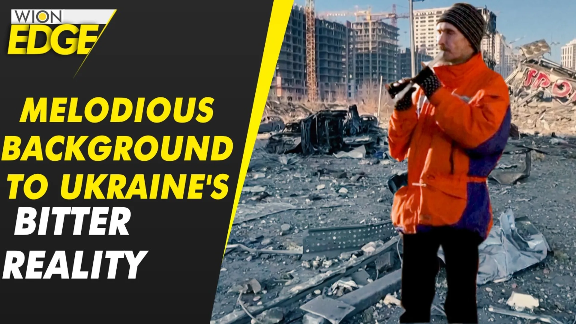 Melodious background to Ukraine's bitter reality