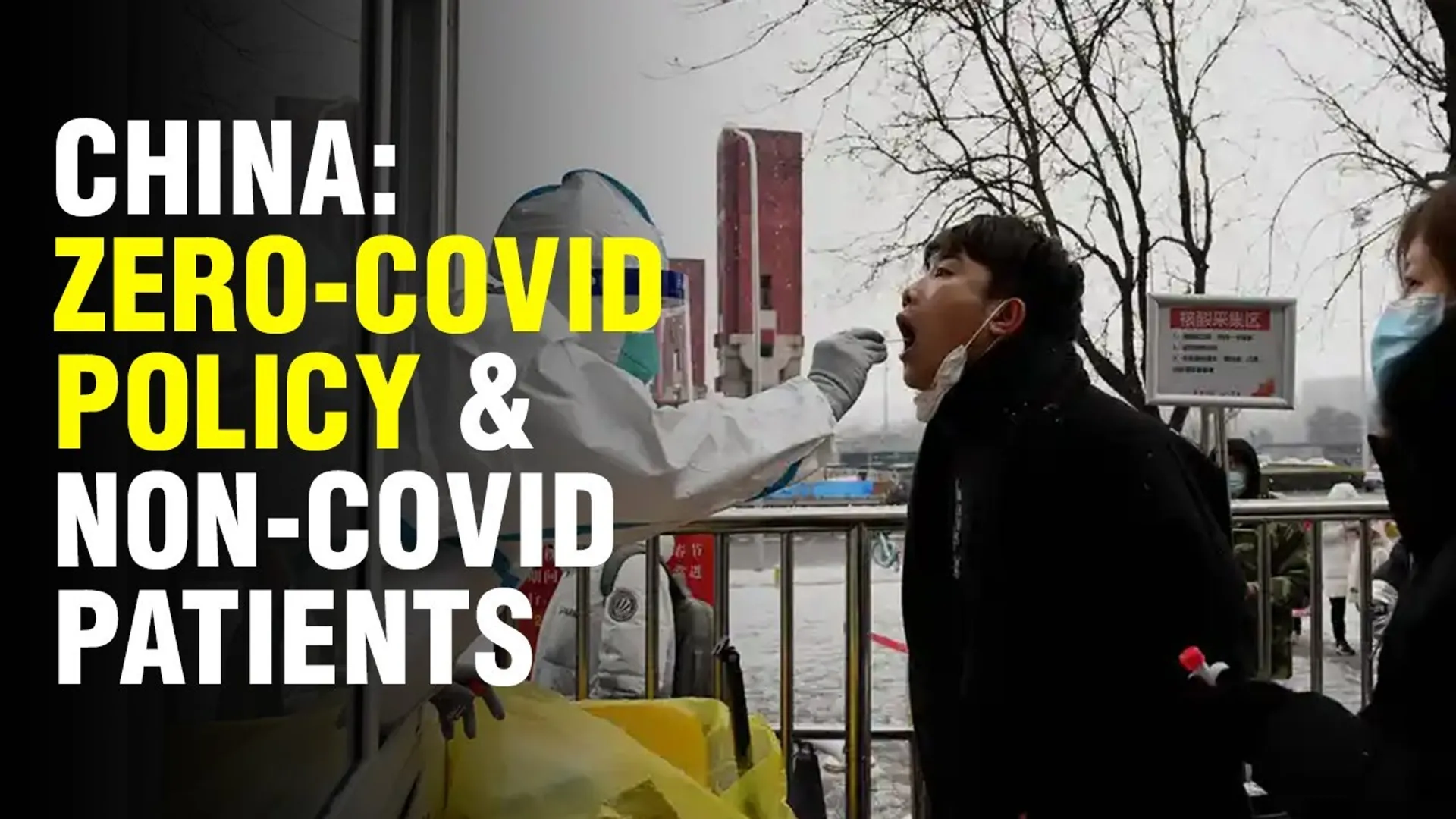 How China’s zero-Covid policy is affecting non-Covid patients?