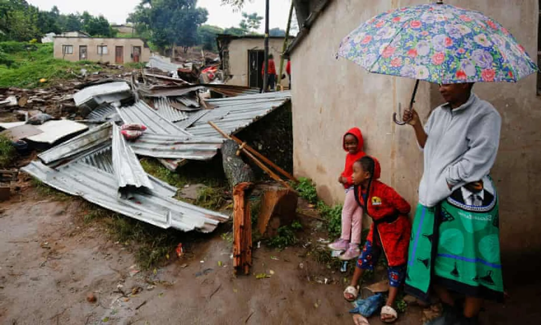 South Africa receives more rainfall, survivors still in search of missing relatives