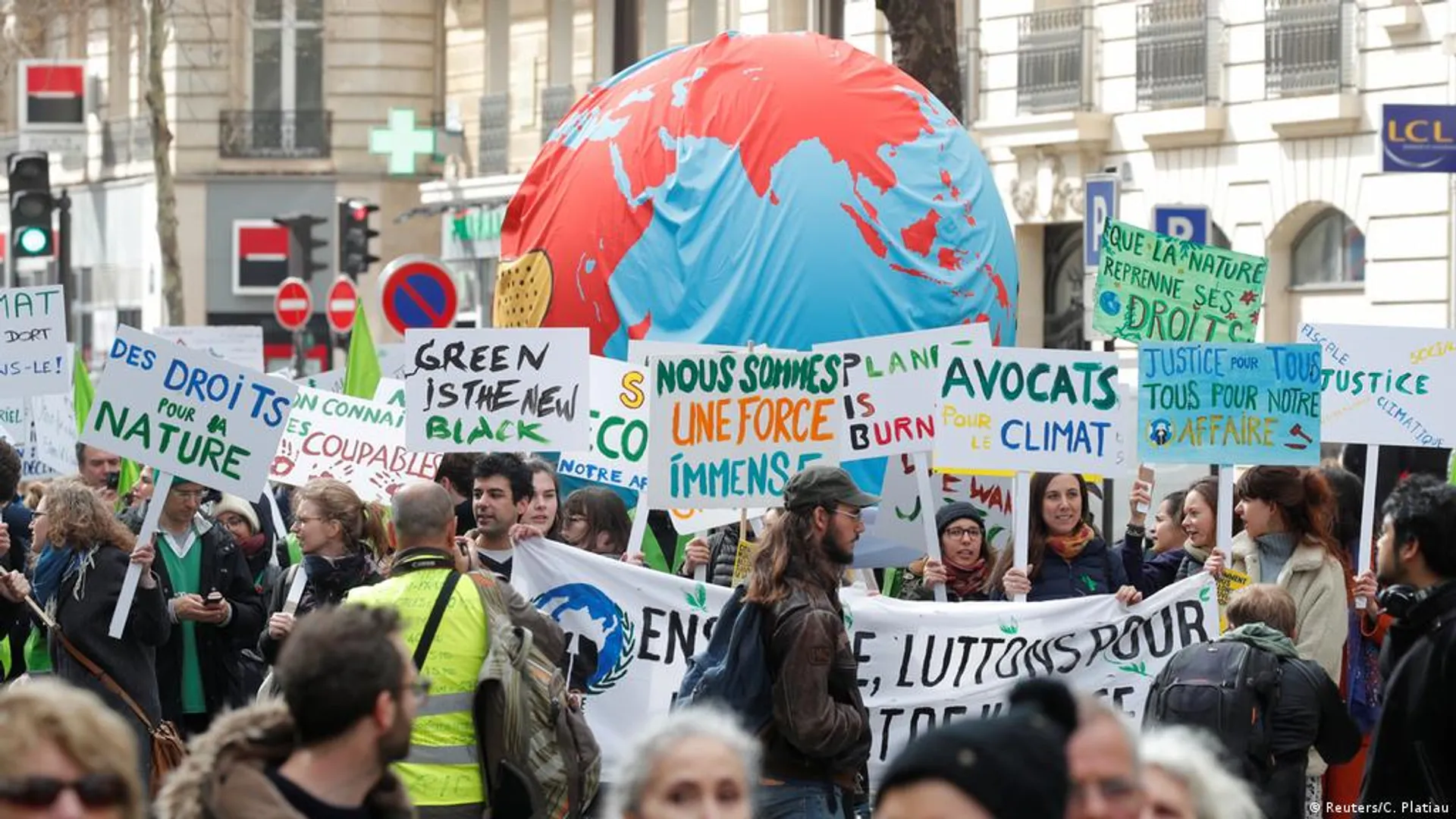 Climate Protesters hit streets in Paris ahead of French Presidential Elections