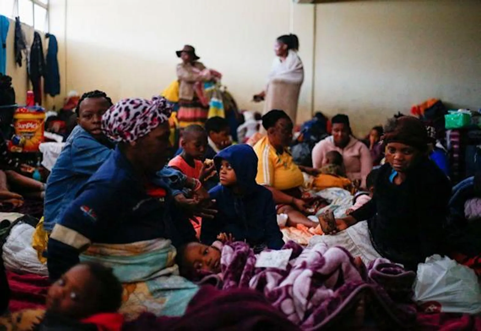 South African floods: At least 40,000 people with no proper shelter