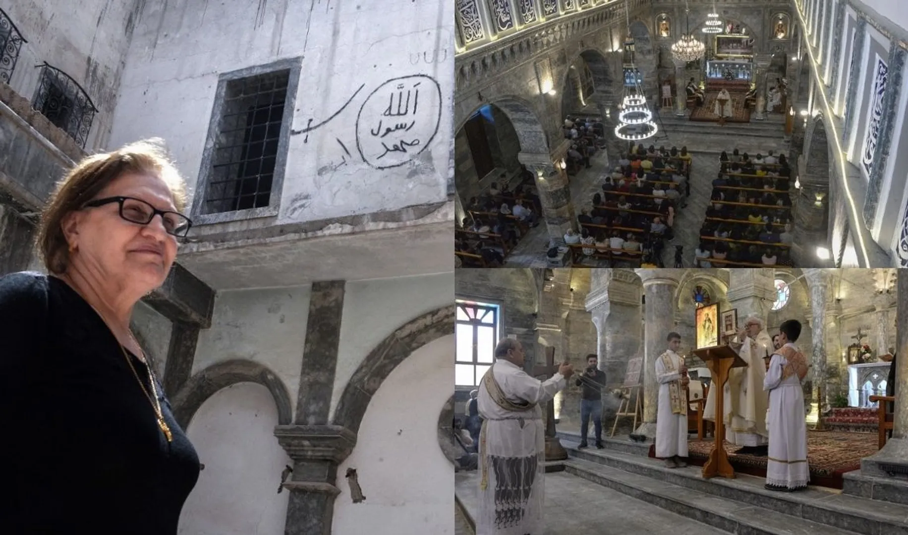 In Pics: For first time since IS defeat, 19th century church celebrates mass in Iraq