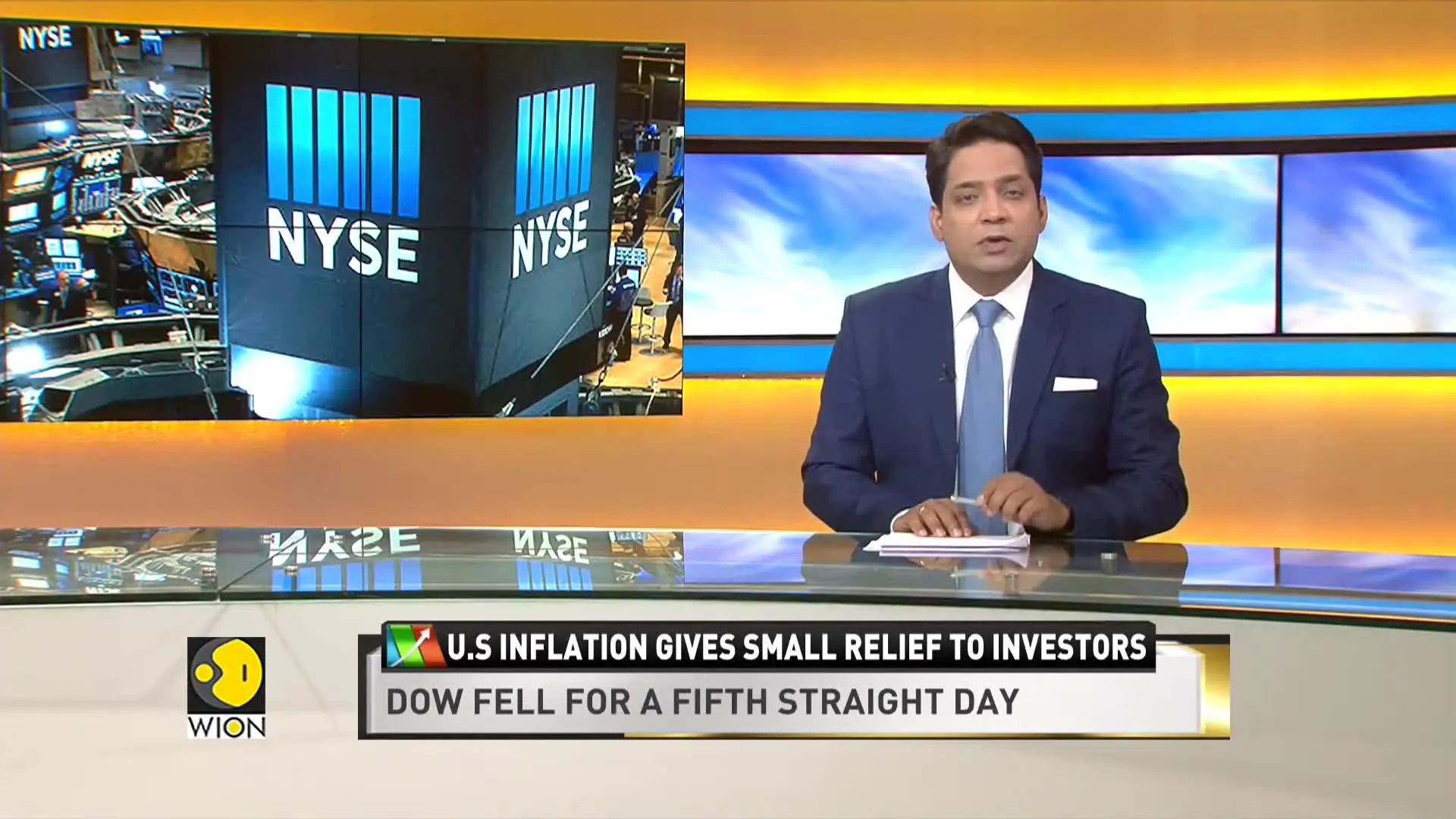 Nasdaq falls more than 3% as US inflation gives small relief to investors