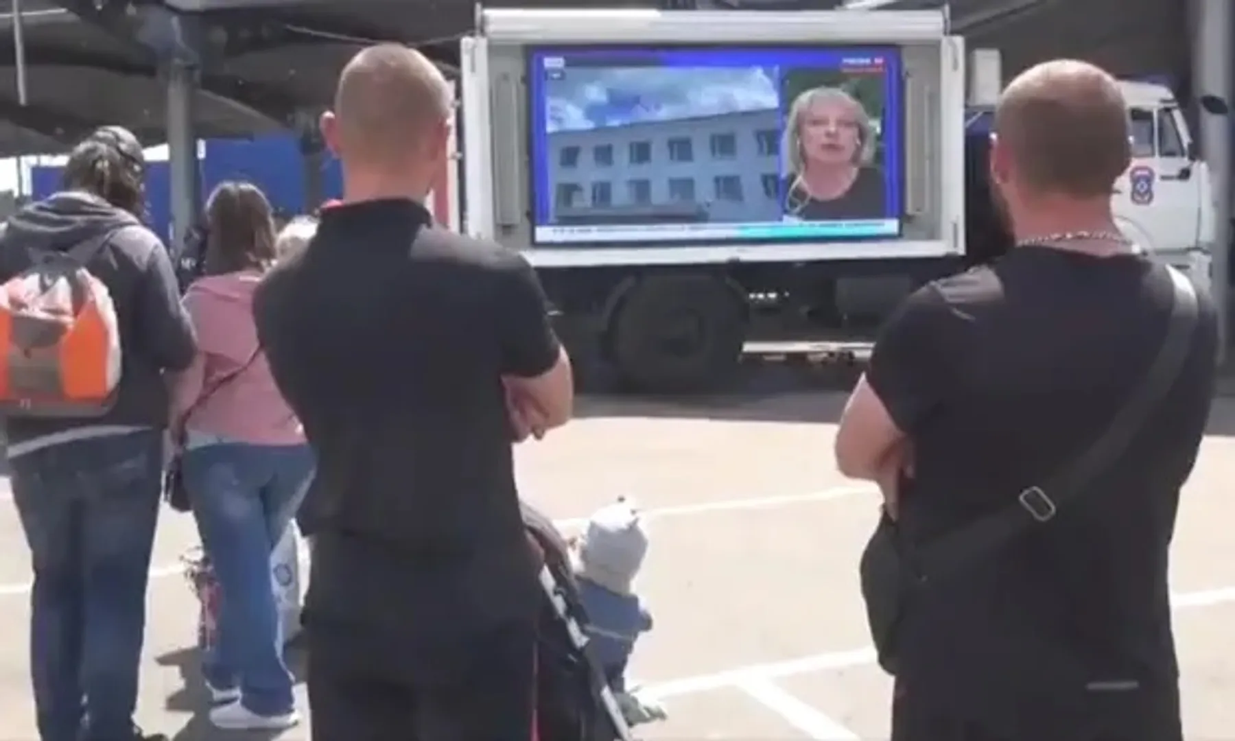 Russiaâs Orwellian move: âPropaganda vansâ deployed to captured Mariupol in a bid to 'win over' people