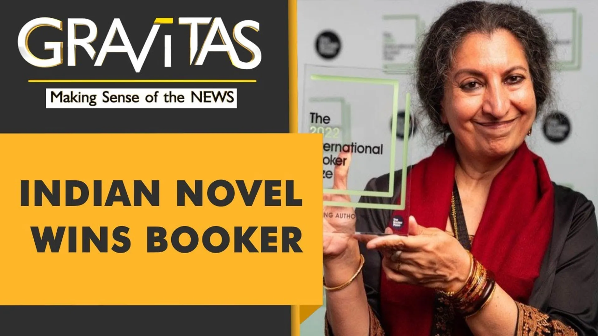 Gravitas: A historic first: Indian Novel wins Booker for the first time