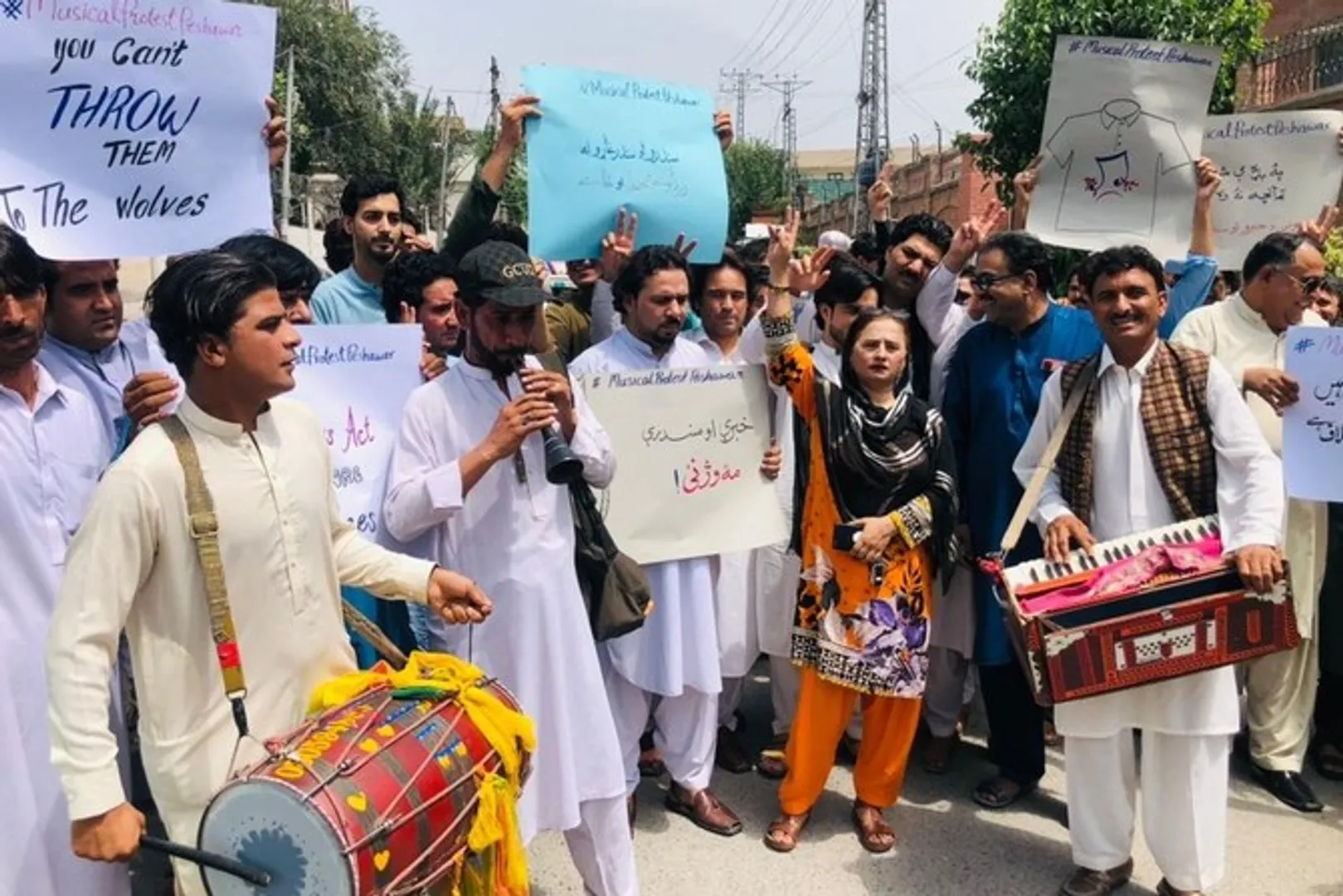 Citizens demand to free 4 Afghan music artists arrested in Pakistan