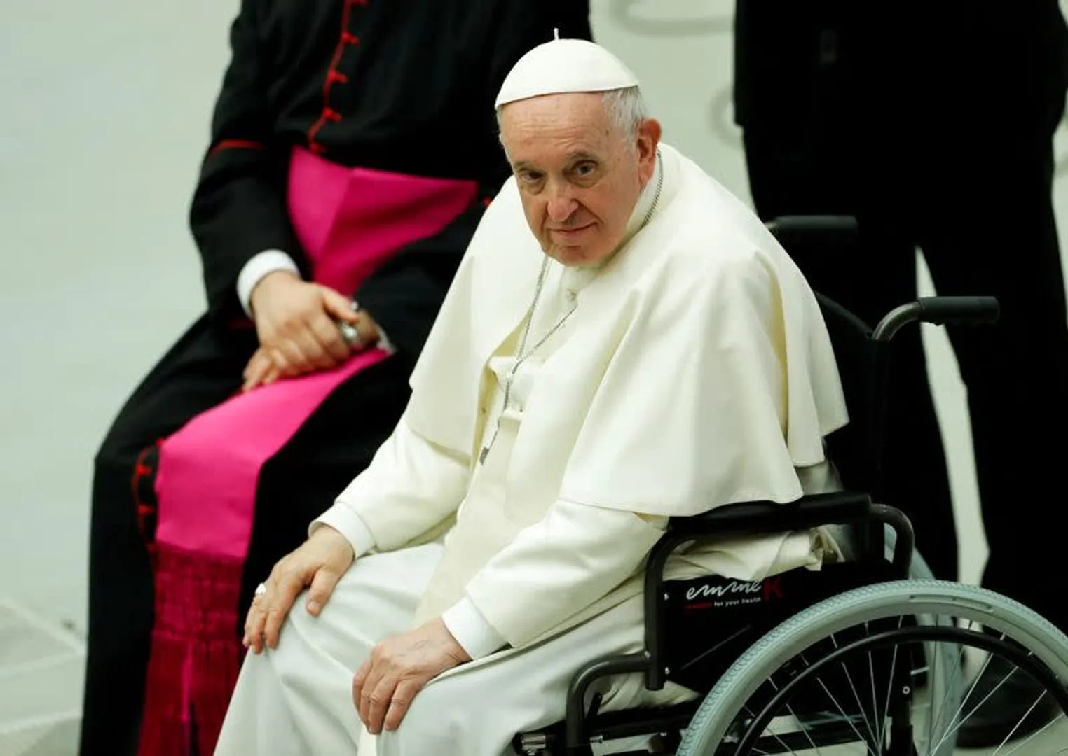 Pope Francis apologises for missing the Africa trip due to a walking problem
