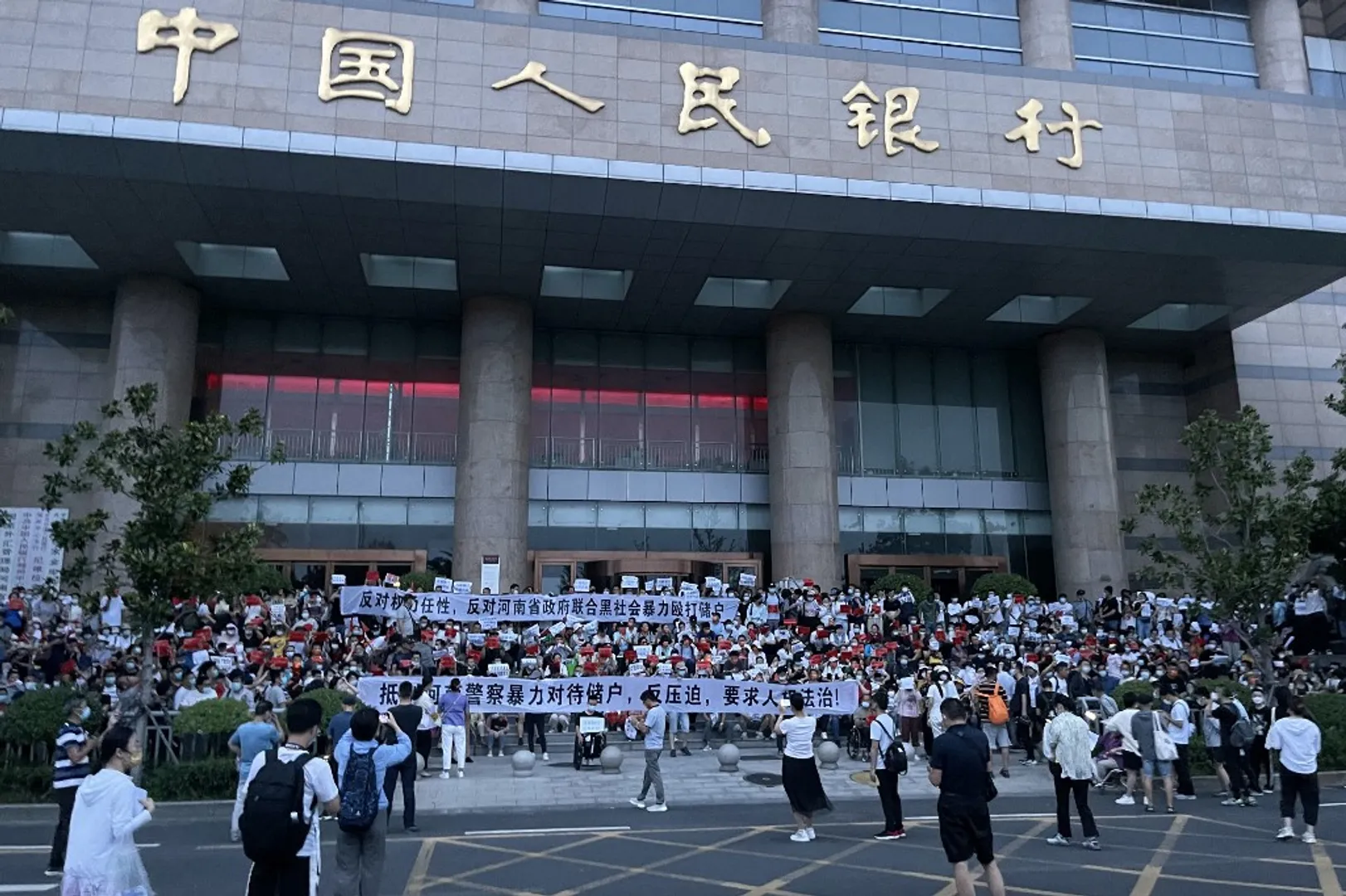 Tiananmen Square redux? China rolls out tanks against people seeking to withdraw bank deposits