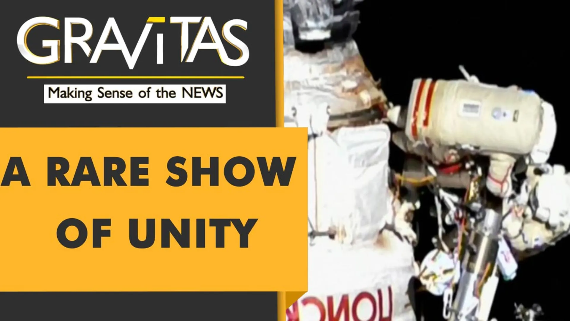 Gravitas: Russian & Italian share spacewalk amid tensions in Ukraine