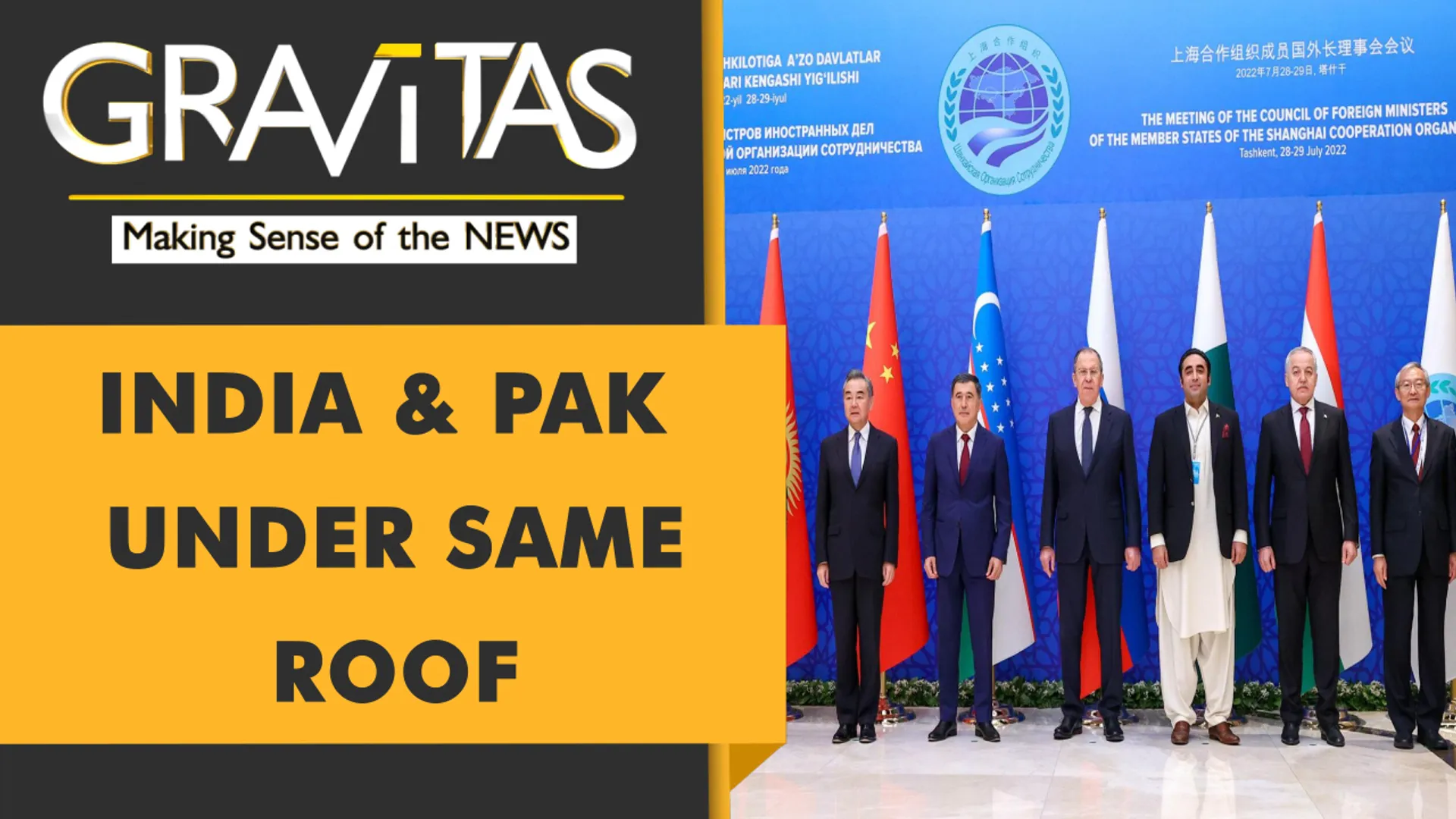 Gravitas: SCO meeting: India and Pak under same roof
