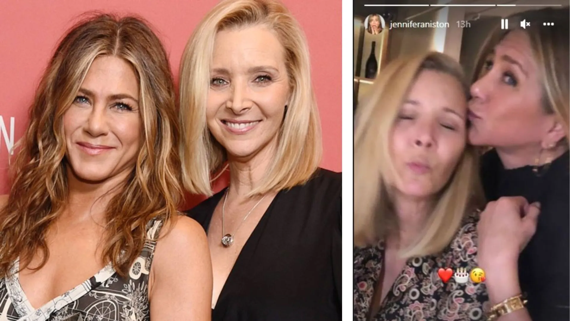 Jennifer Aniston sends birthday wishes to 'Friends' co-star Lisa Kudrow with sweet throwback pics