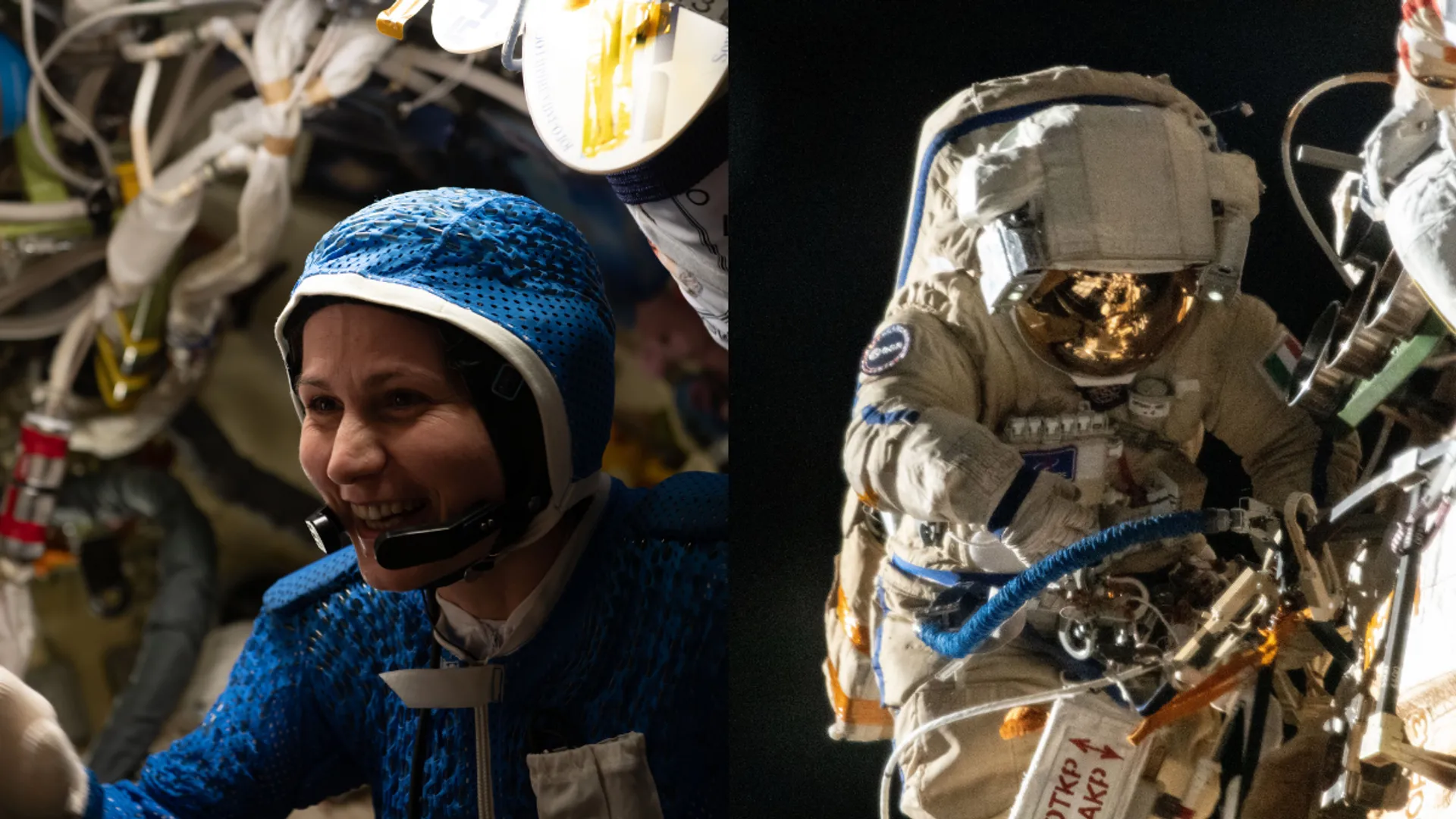 Italian Samantha Cristoforetti, embarks on Europe's 1st spacewalk by a female astronaut