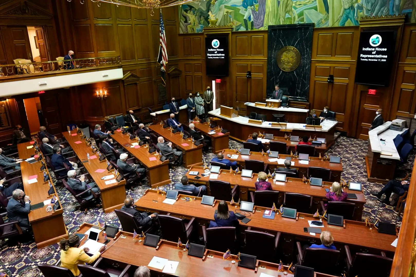 Indiana becomes the first US state to pass abortion ban law