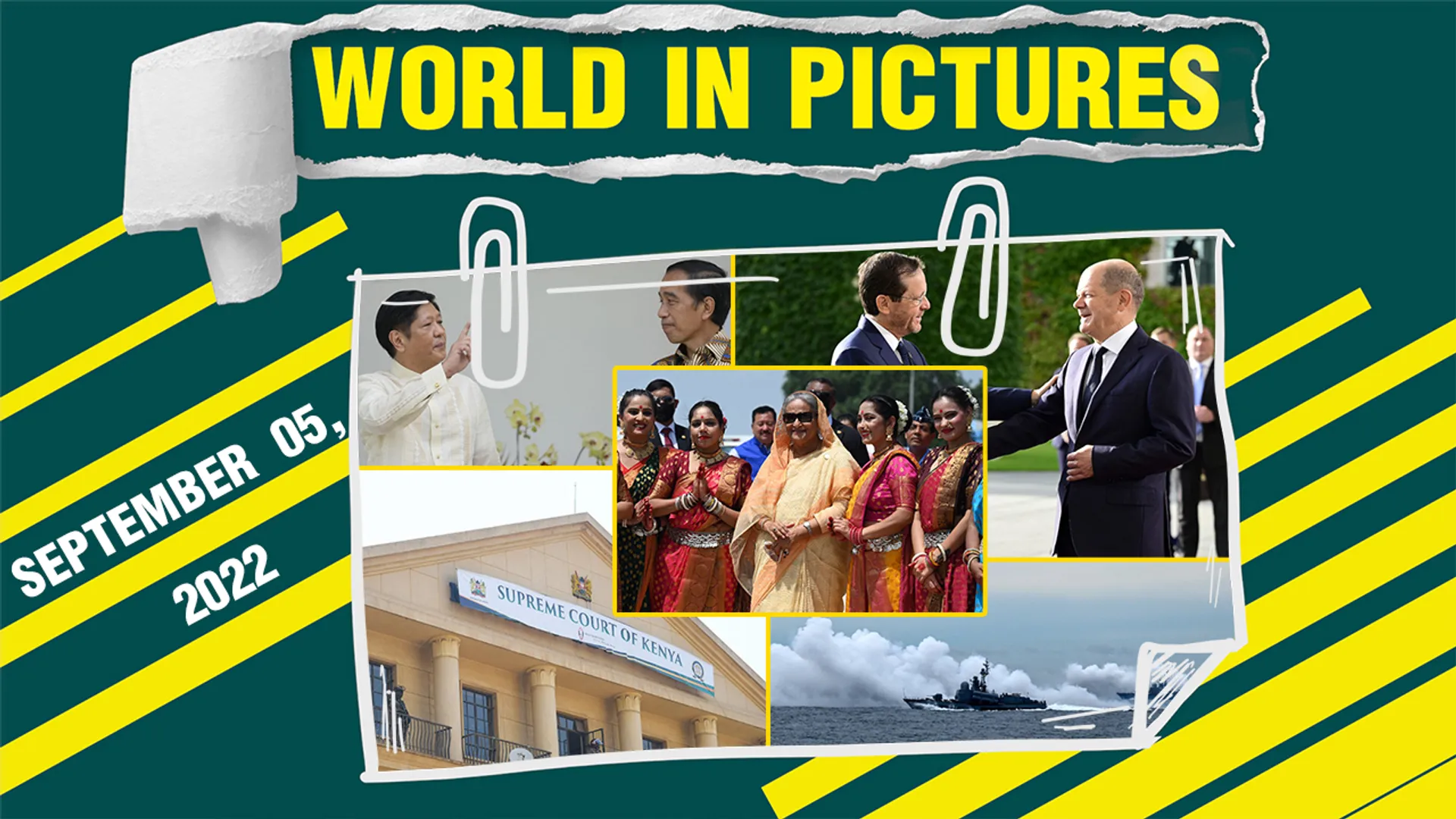 World in Pictures: Russian boats take part in Vostok-2022; Bangladesh PM Sheikh Hasina in India
