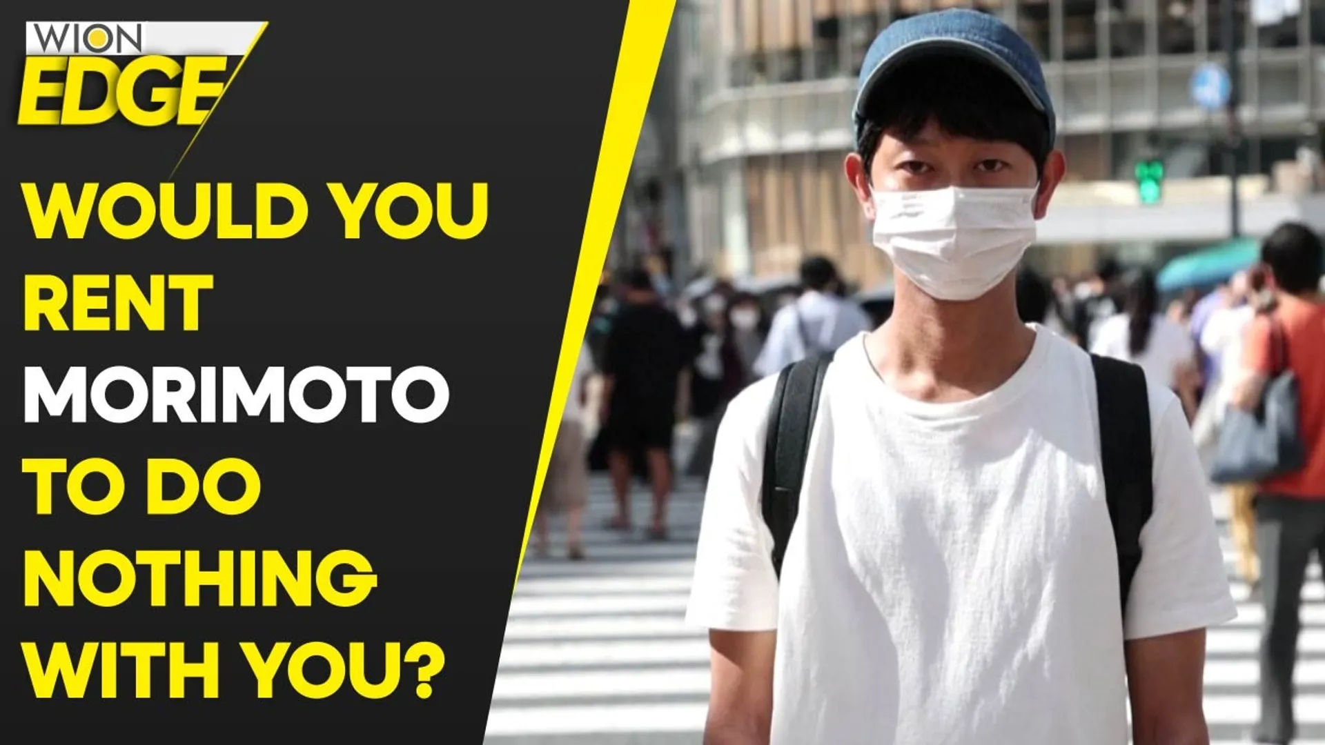 Meet the Japanese man who earns a living by being rented to "do nothing"