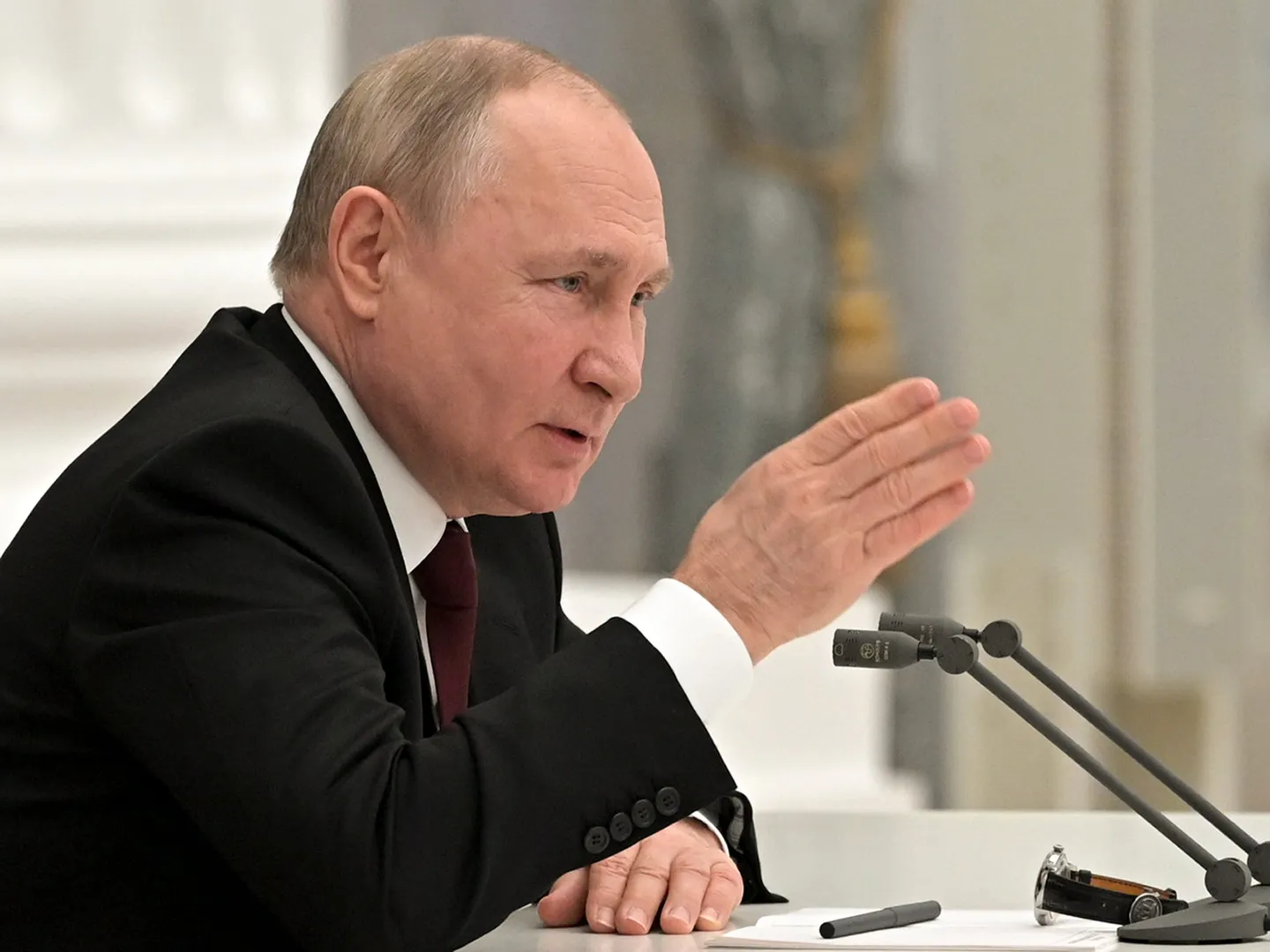 Vladimir Putin accuses West of 'nuclear blackmail', signs decree amid annexation plans