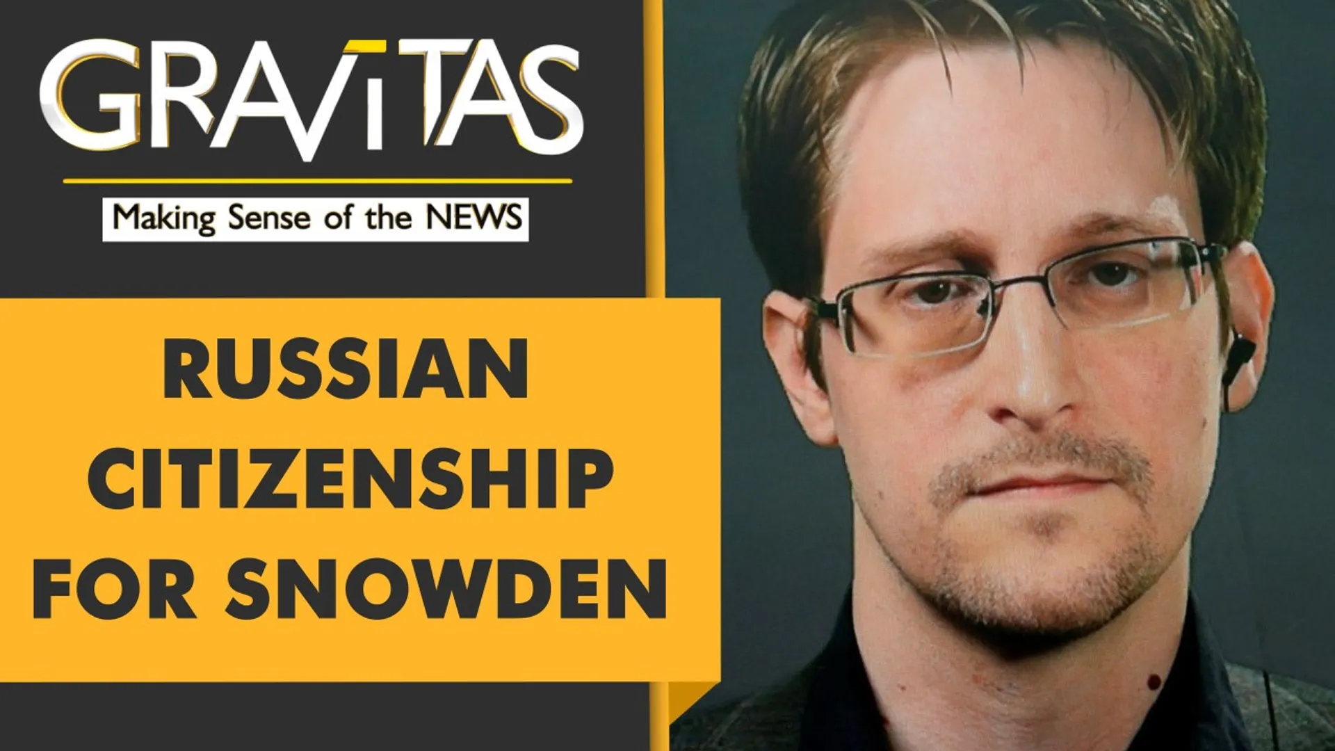 Gravitas: Can Edward Snowden be drafted into Russian Army?