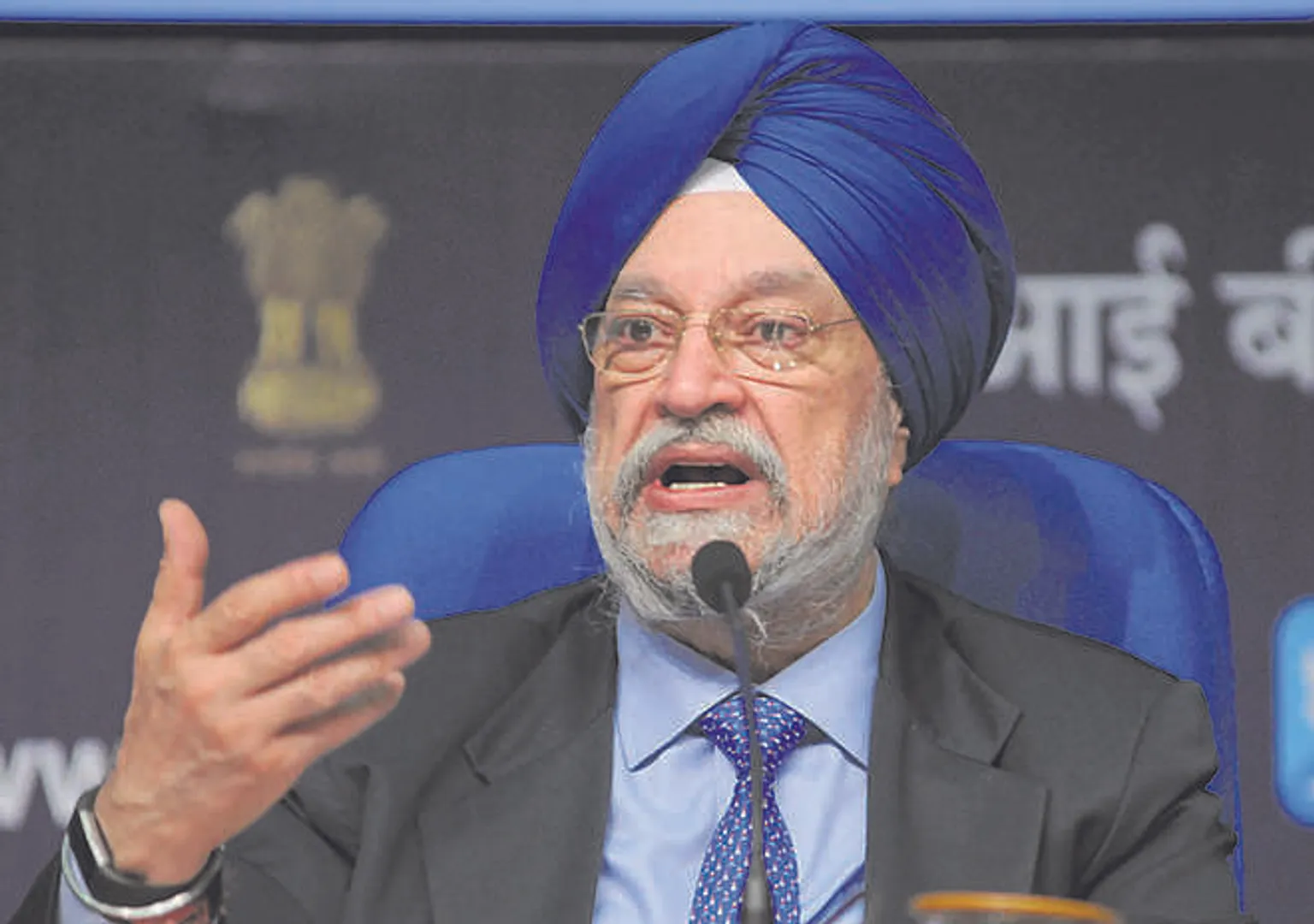 'No one has told us not to buy oil from Russia,' says Indian minister Hardeep Singh Puri