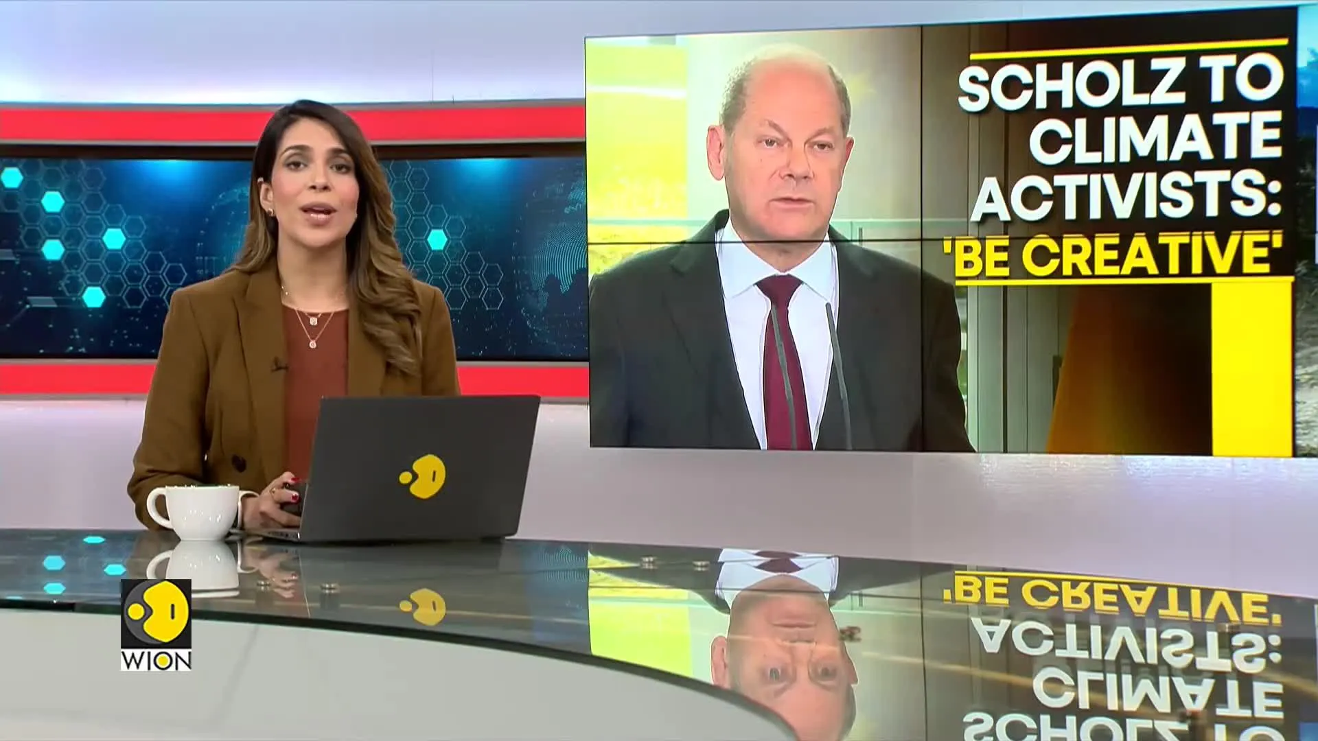 WION Climate Tracker: German chancellor Olaf Scholz slams climate activists for attacking artworks