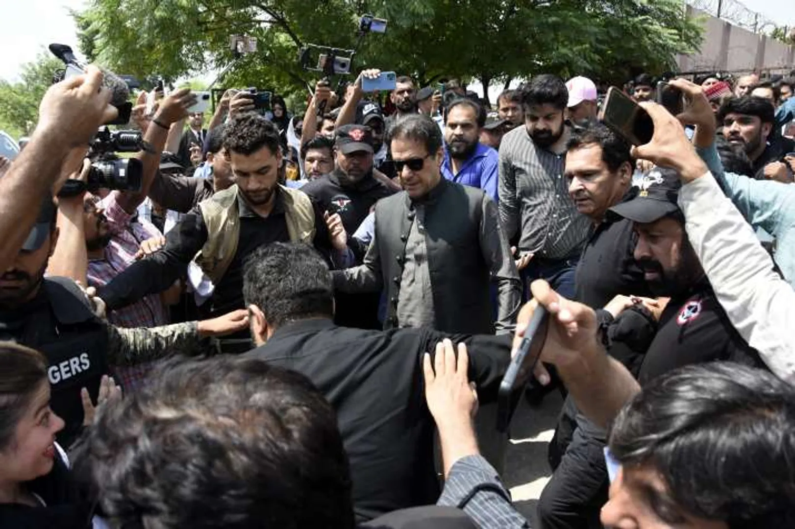 Pakistan: Former Pak PM Imran Khan, his aides injured, one person killed in firing during long march