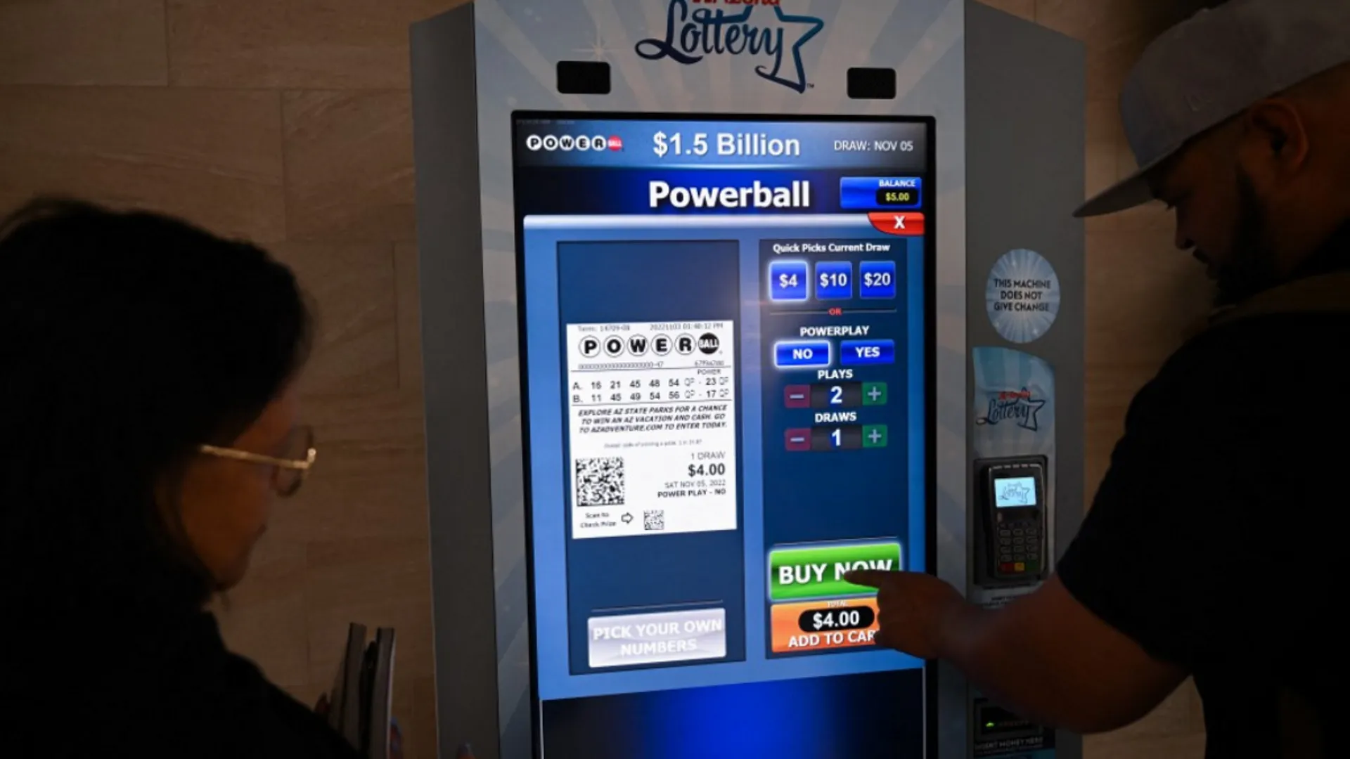 Powerball fever takes over US as the prize jumps to $1.6 billion, the highest ever