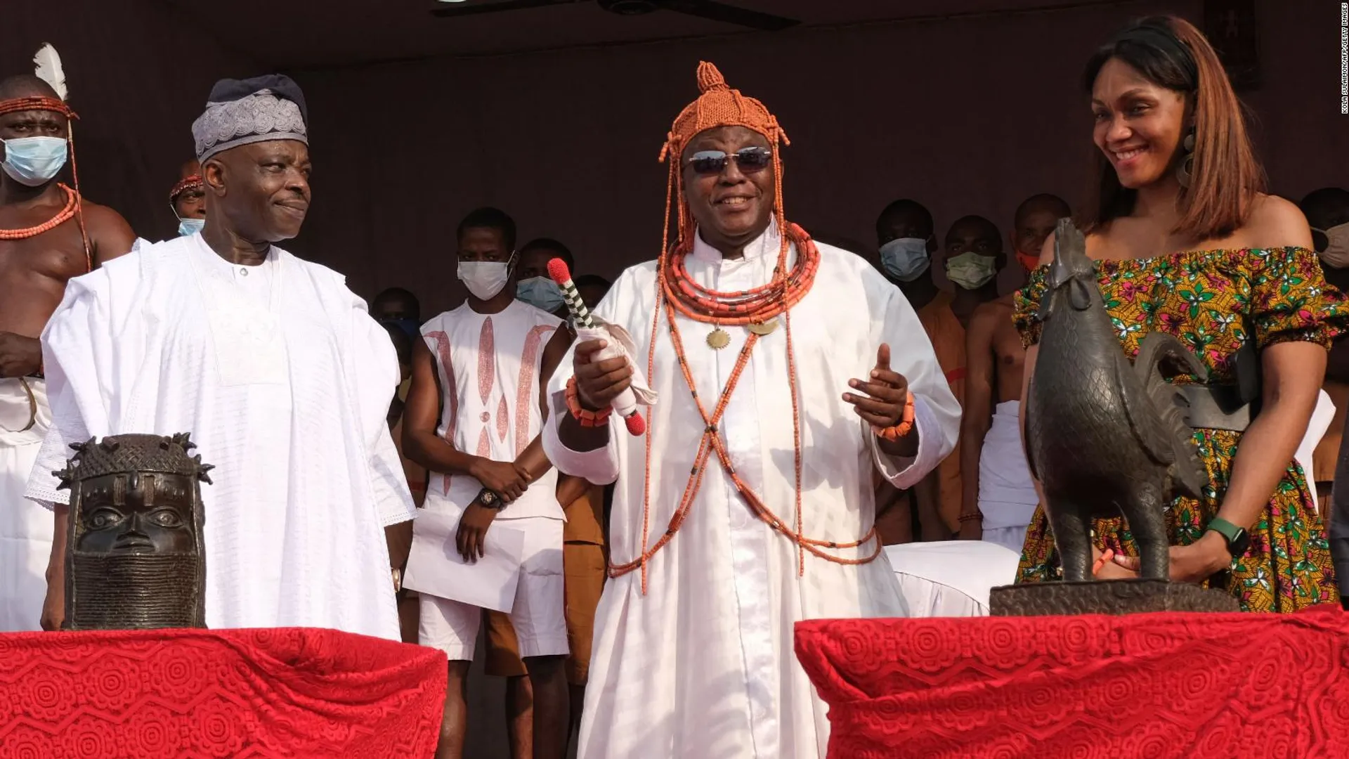 16th century Benin bronzes returned to Nigeria