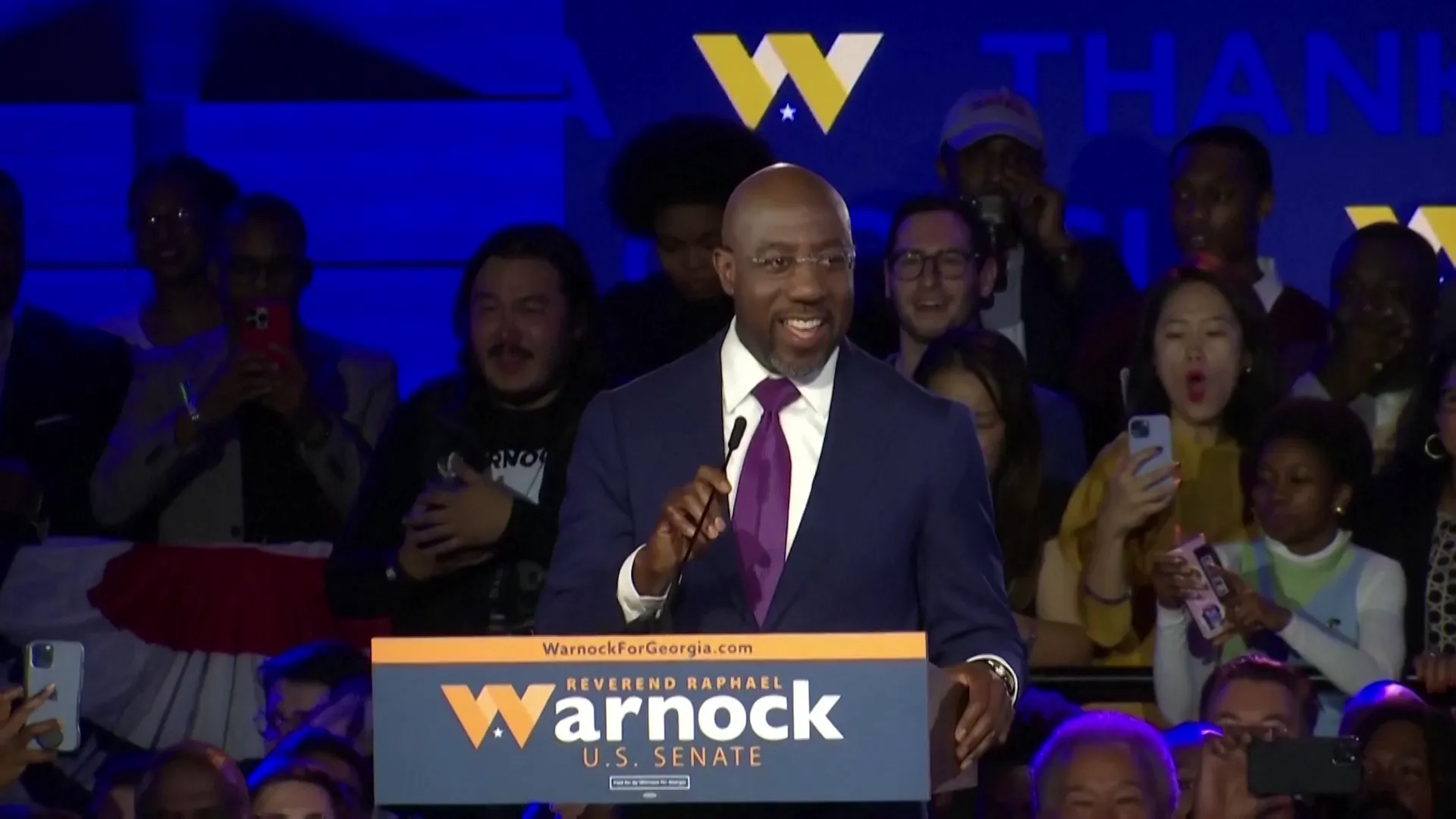 Democrat Raphael Warnock wins Georgia election runoff