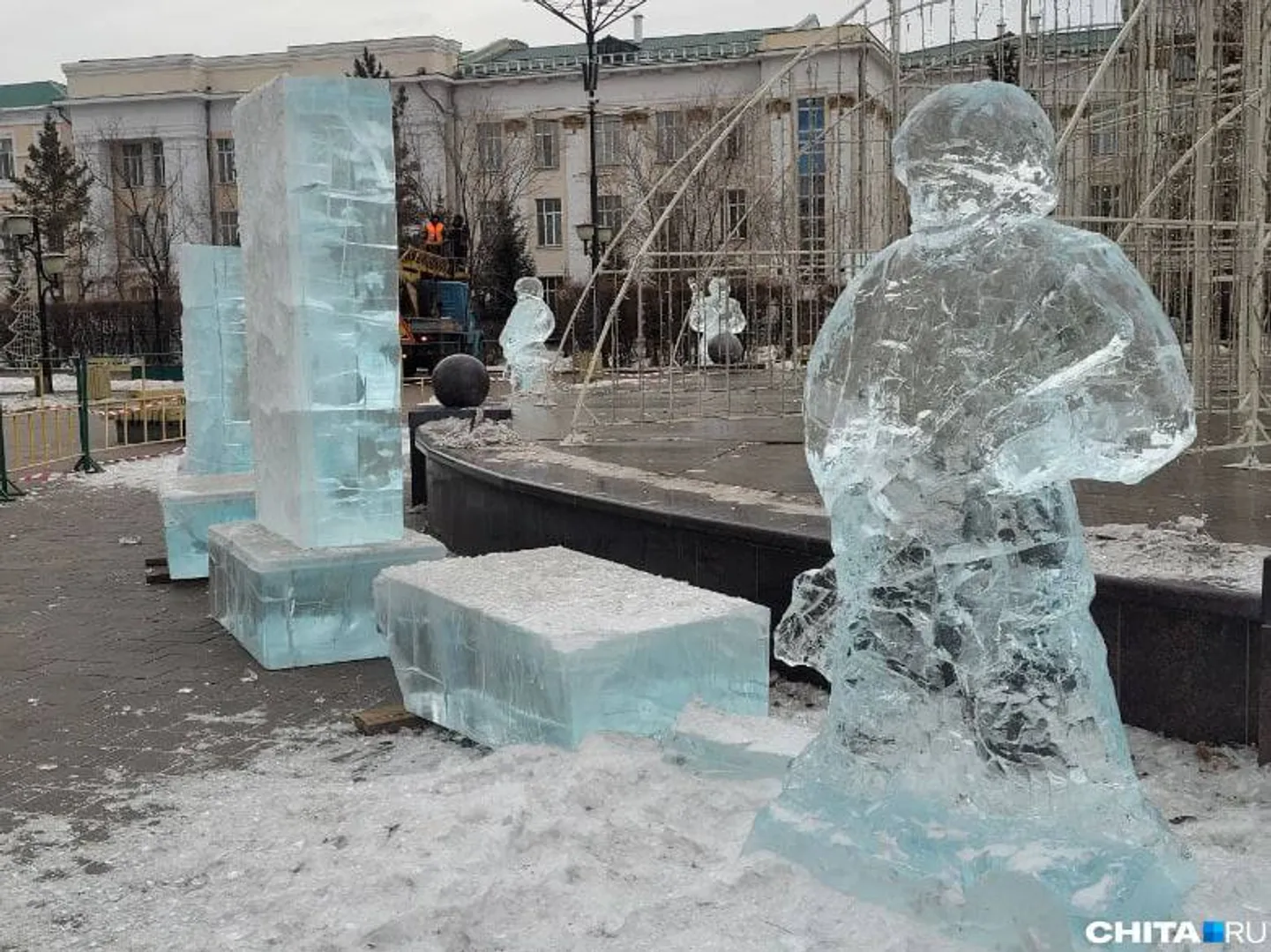WION Fineprint | Russia puts up ice soldier sculptures in Siberia