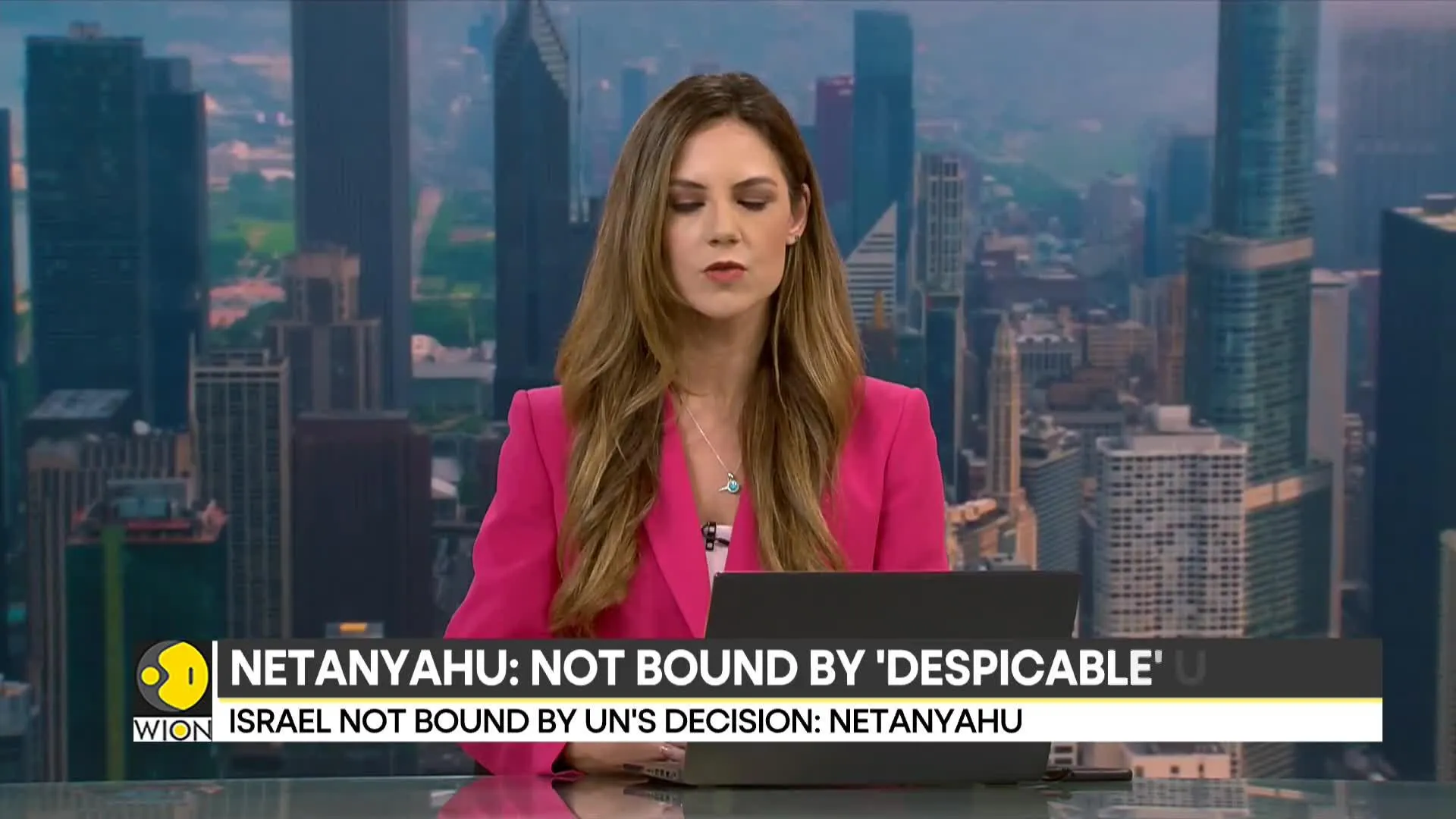 Israel Prime Minister Benjamin Netanyahu says, 'Jewish people not occupiers in their own land'